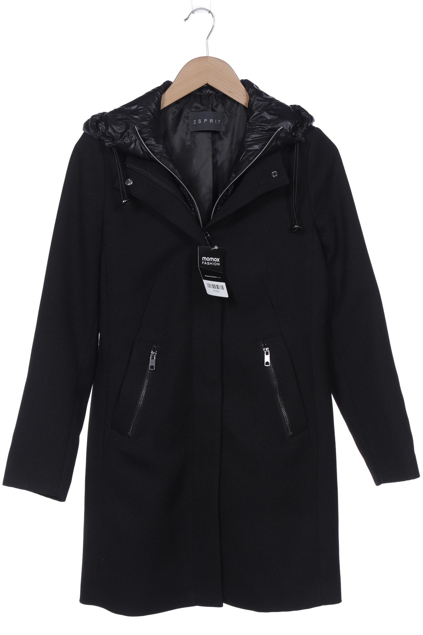 

Esprit Damen Mantel, schwarz, Gr. 36