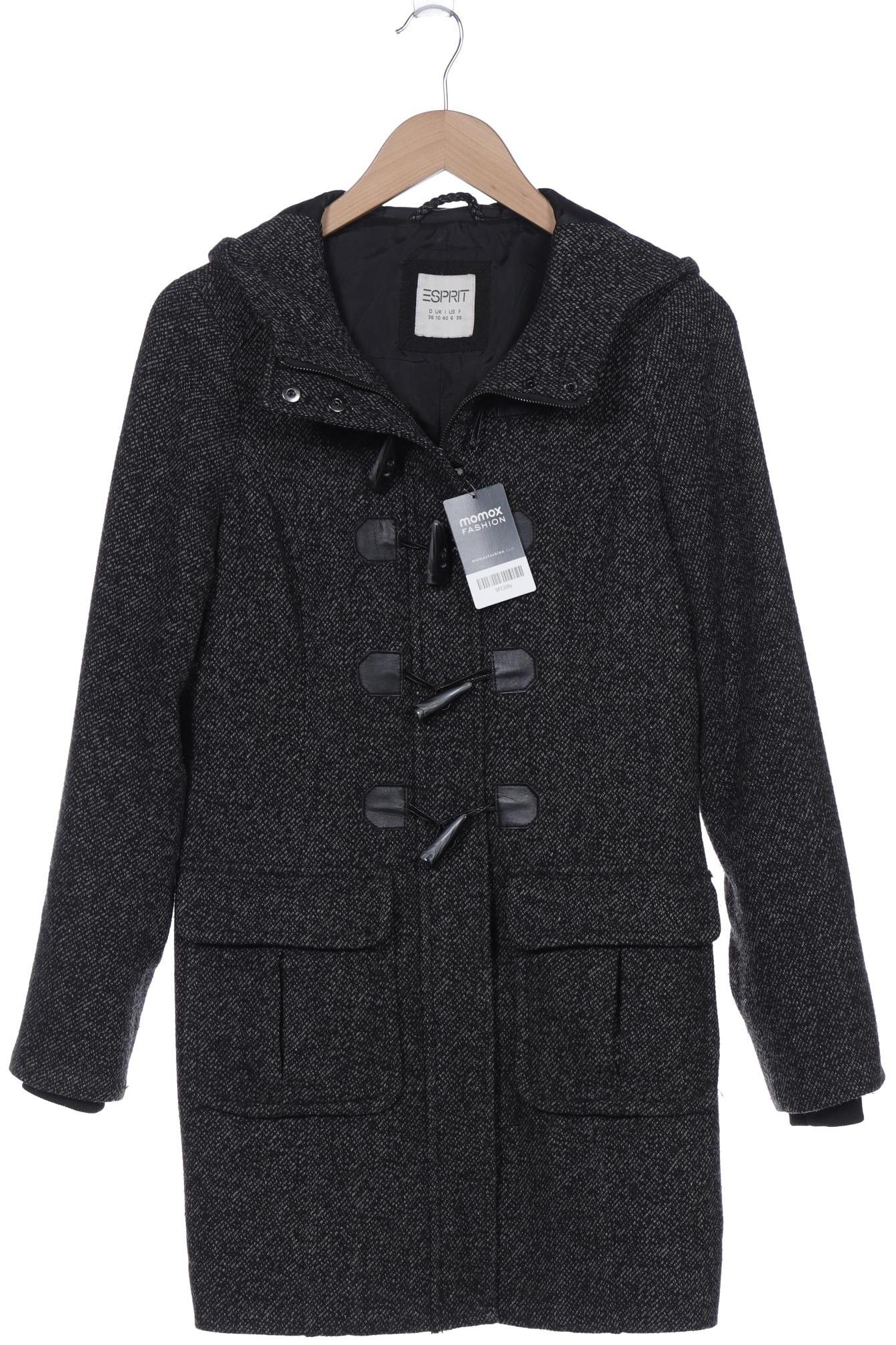

Esprit Damen Mantel, schwarz, Gr. 36