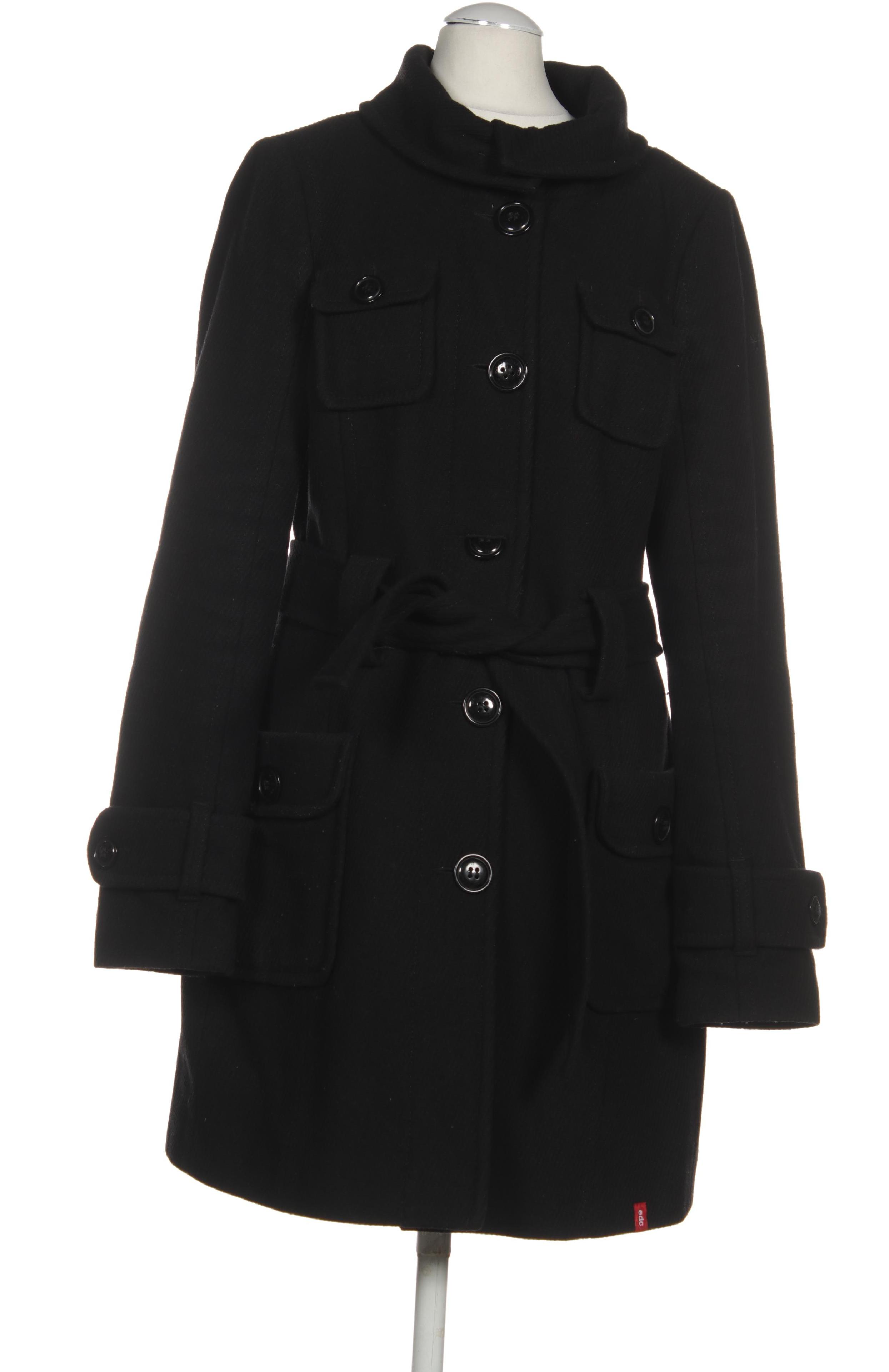 

Esprit Damen Mantel, schwarz, Gr. 36