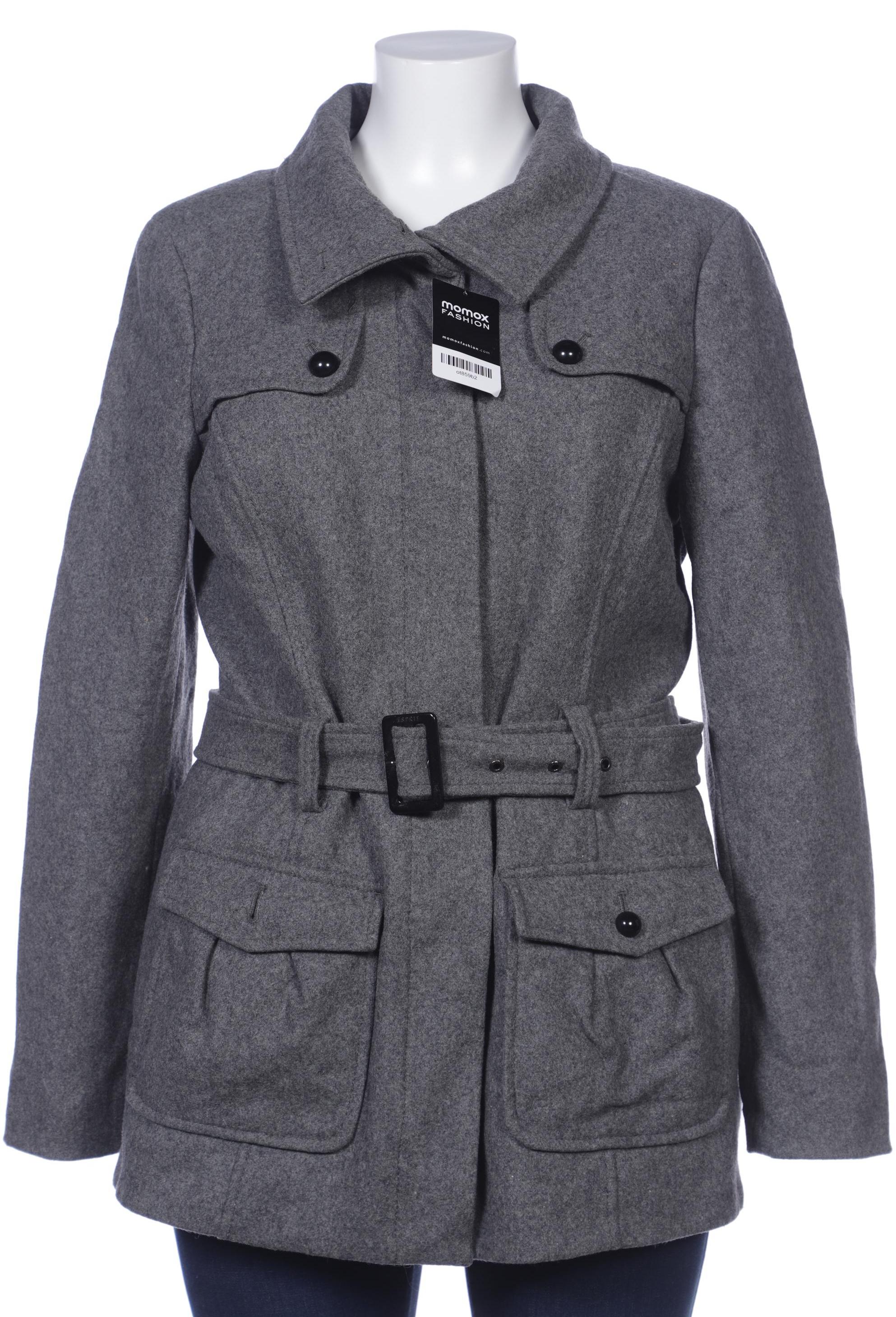 

Esprit Damen Mantel, grau, Gr. 60