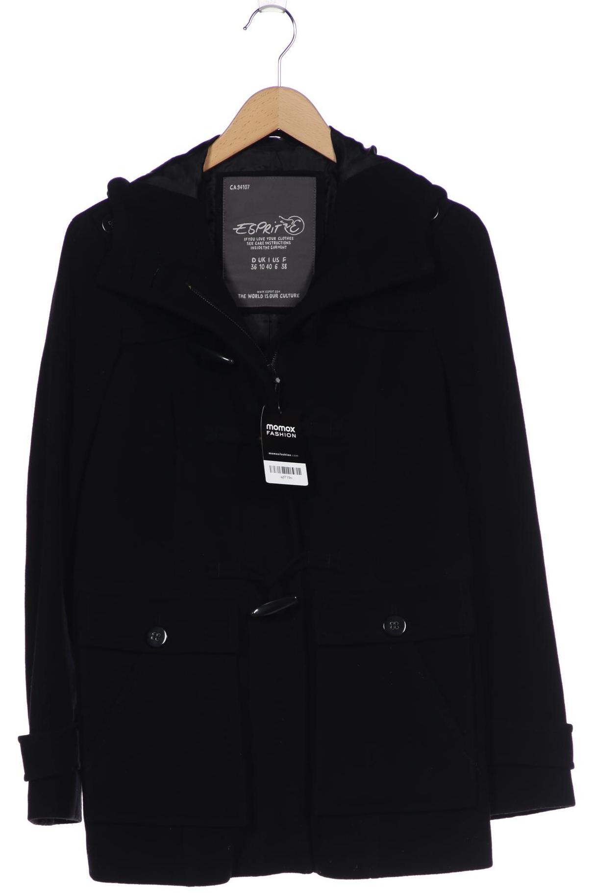 

Esprit Damen Mantel, schwarz, Gr. 36
