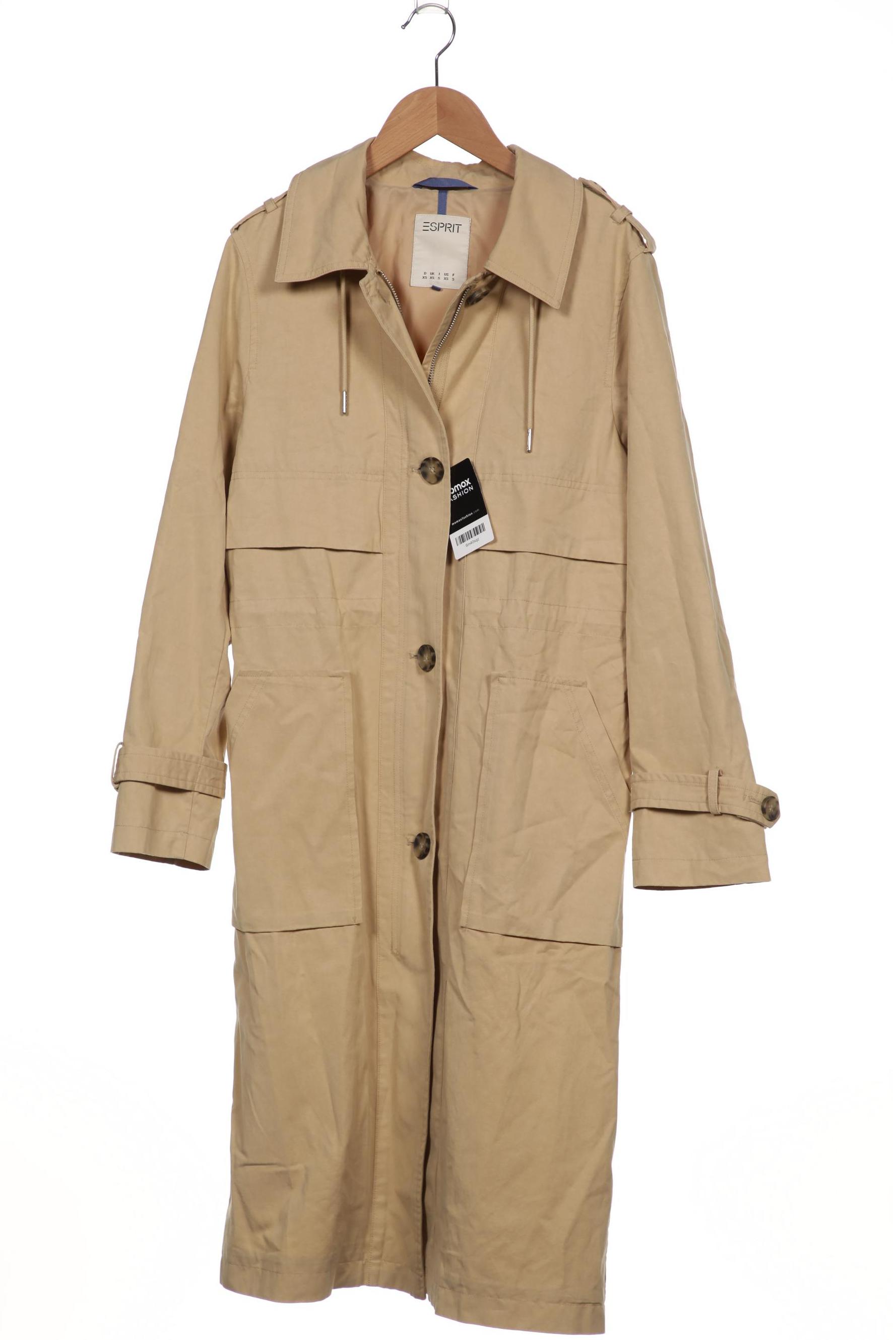 

Esprit Damen Mantel, beige, Gr. 34