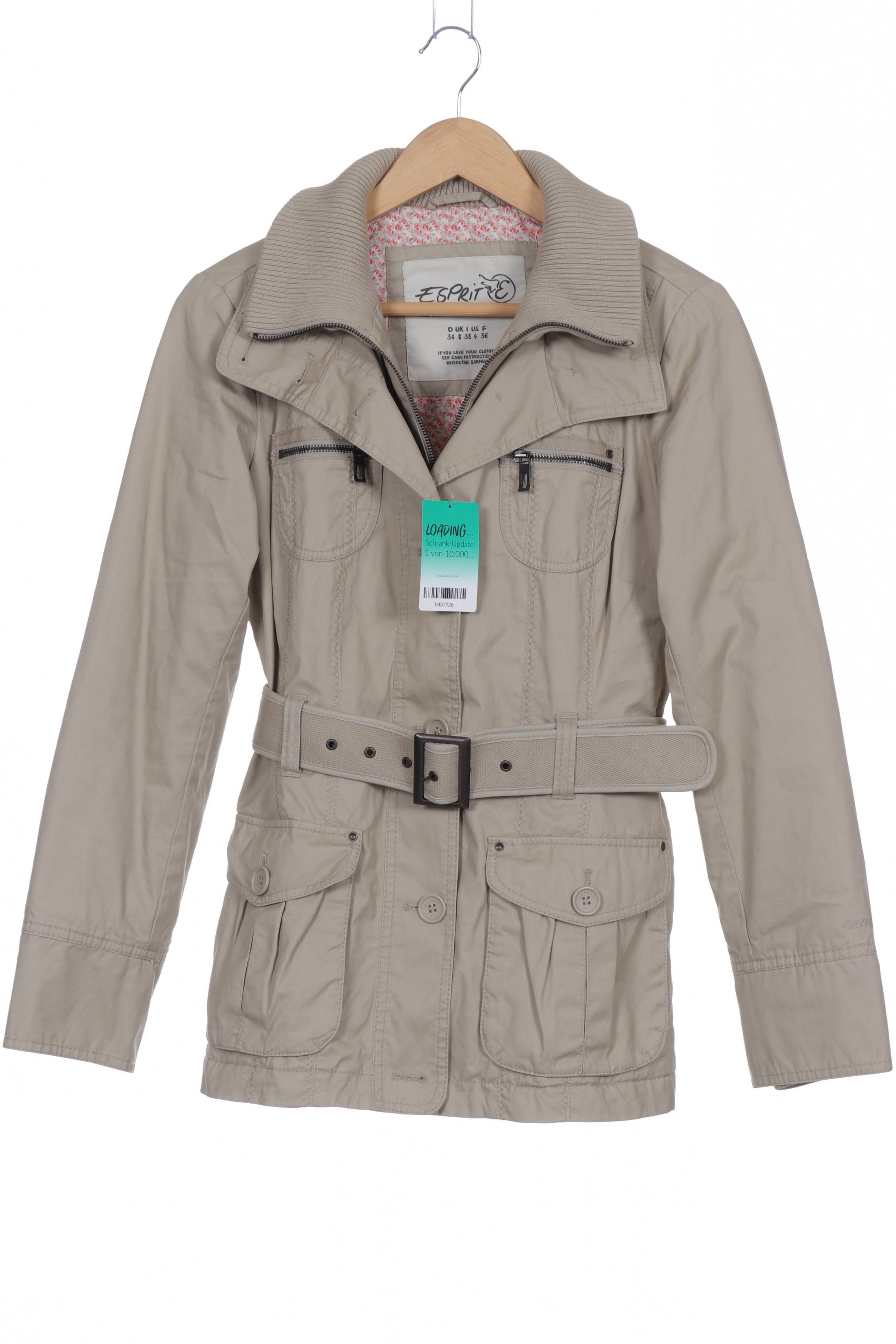 

Esprit Damen Mantel, beige, Gr. 34