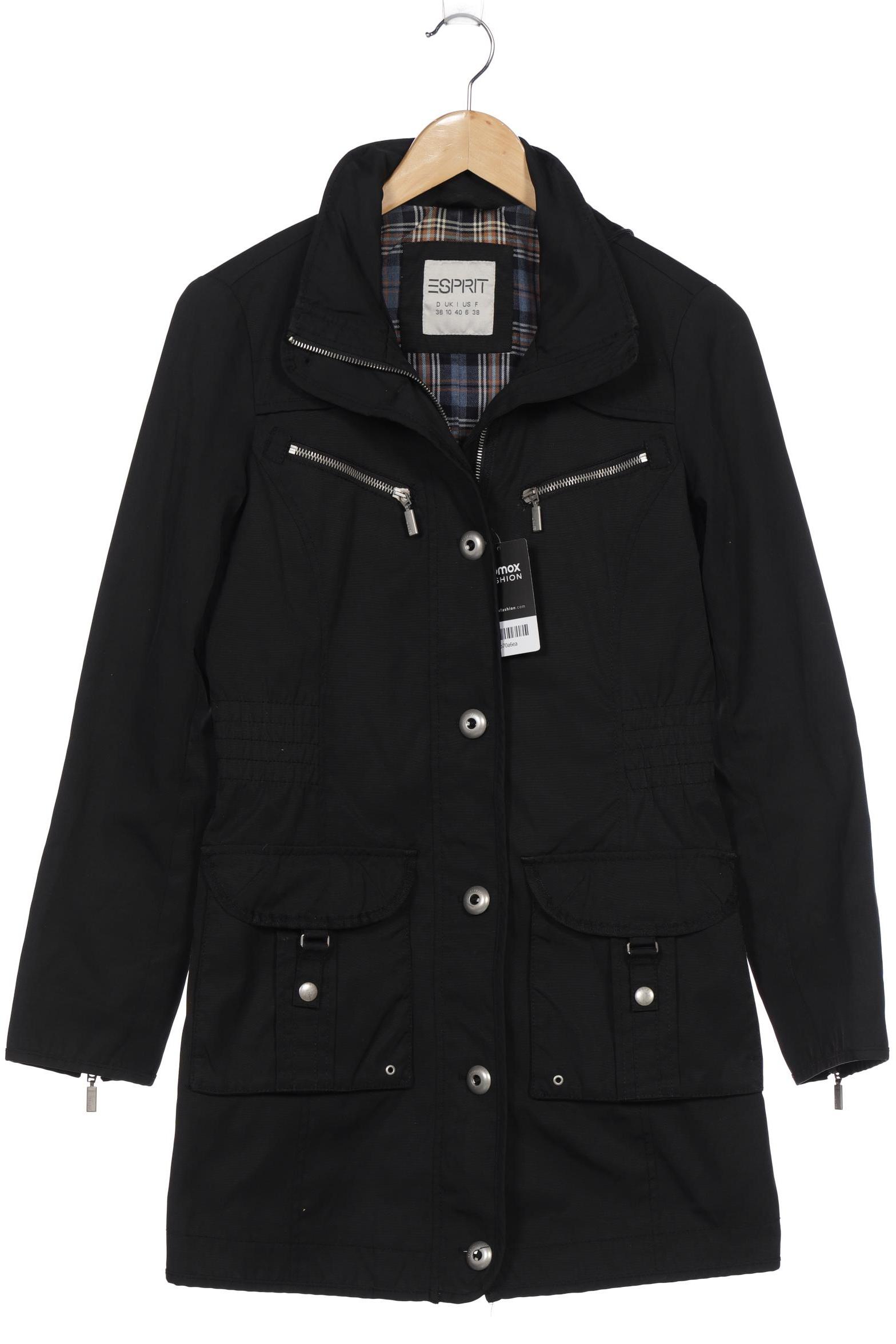 

Esprit Damen Mantel, schwarz, Gr. 36