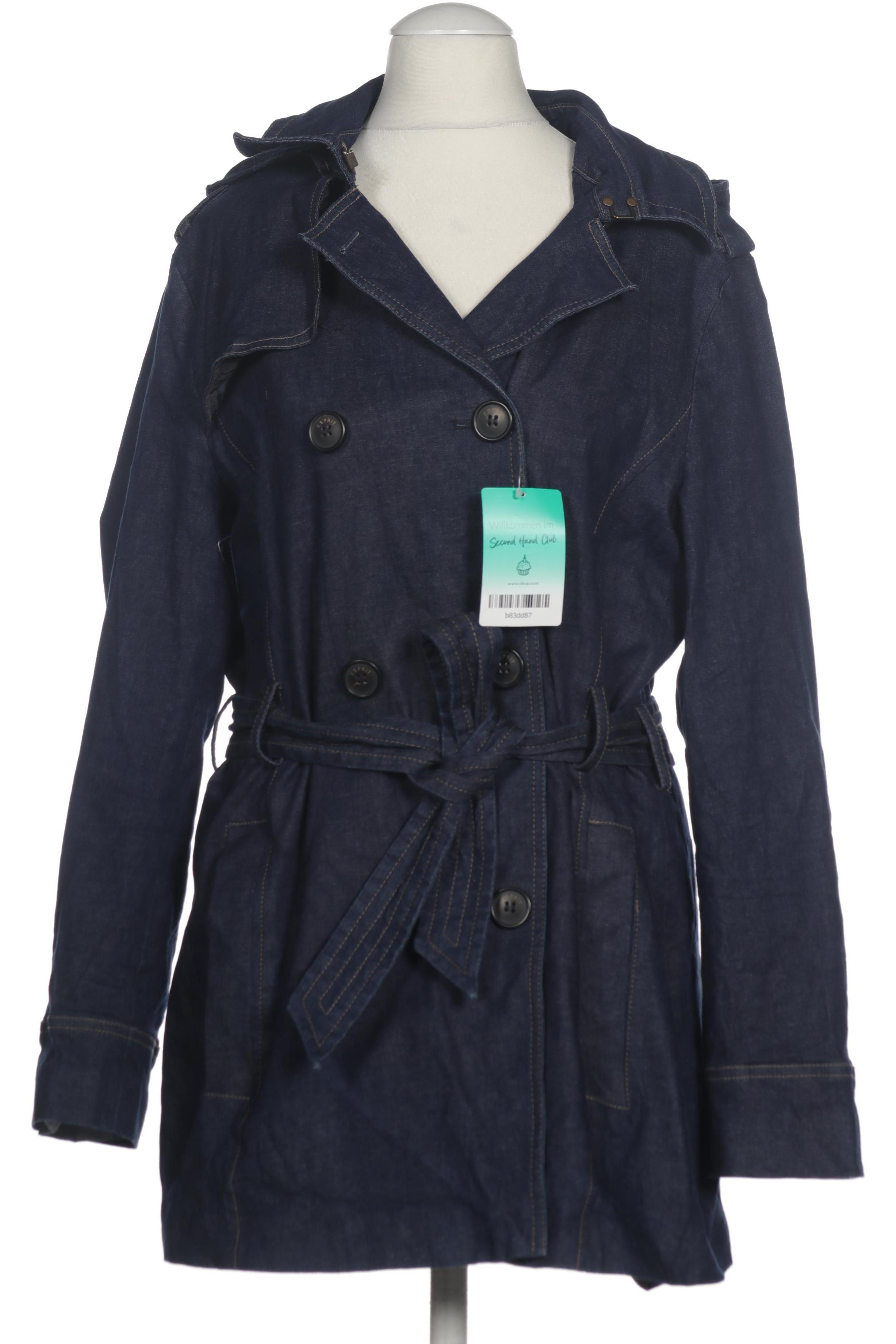 

Esprit Damen Mantel, blau, Gr. 42