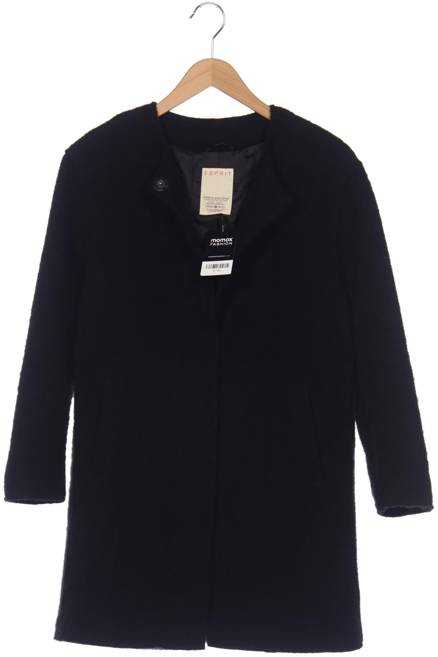 

Esprit Damen Mantel, schwarz, Gr. 38