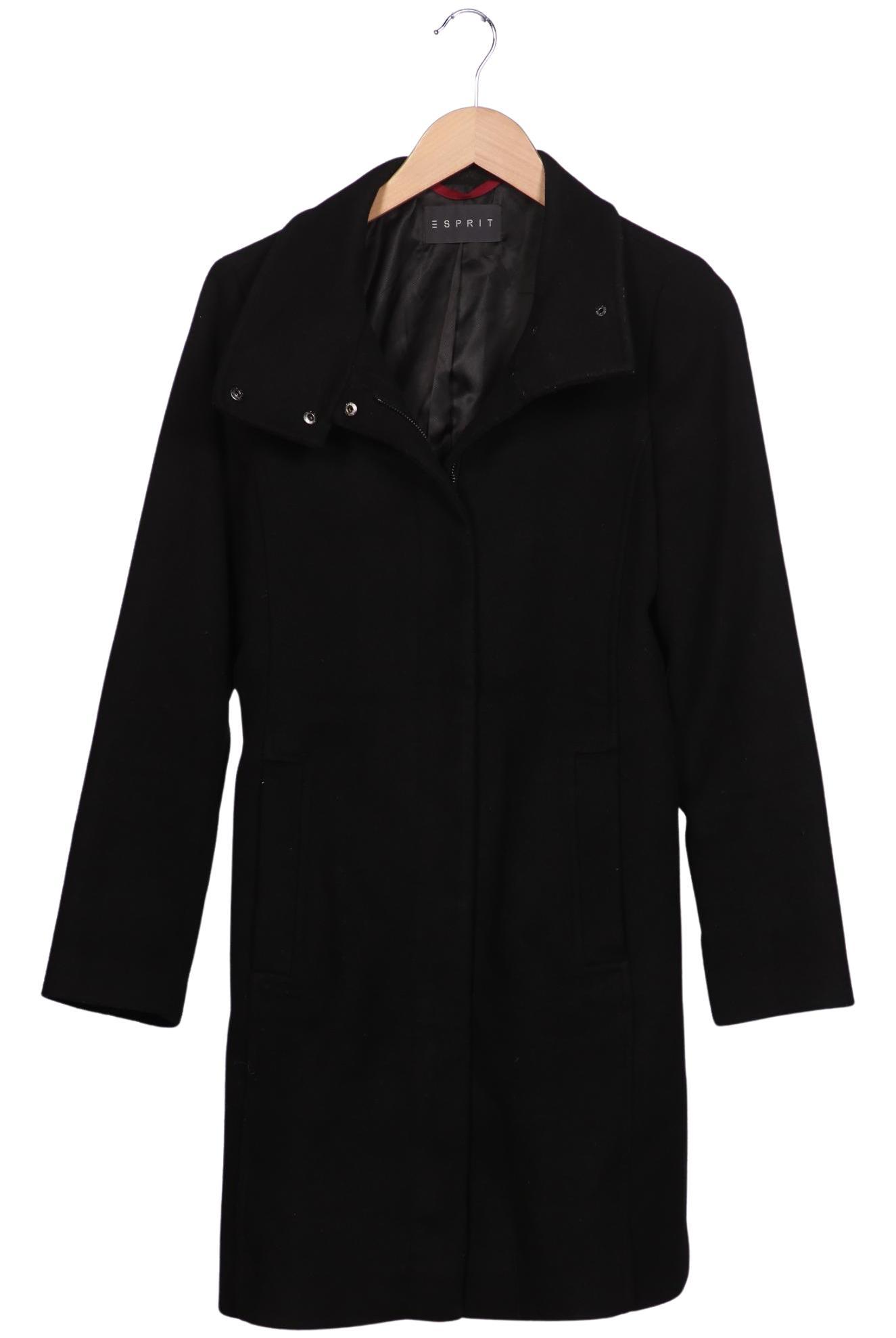

Esprit Damen Mantel, schwarz, Gr. 36