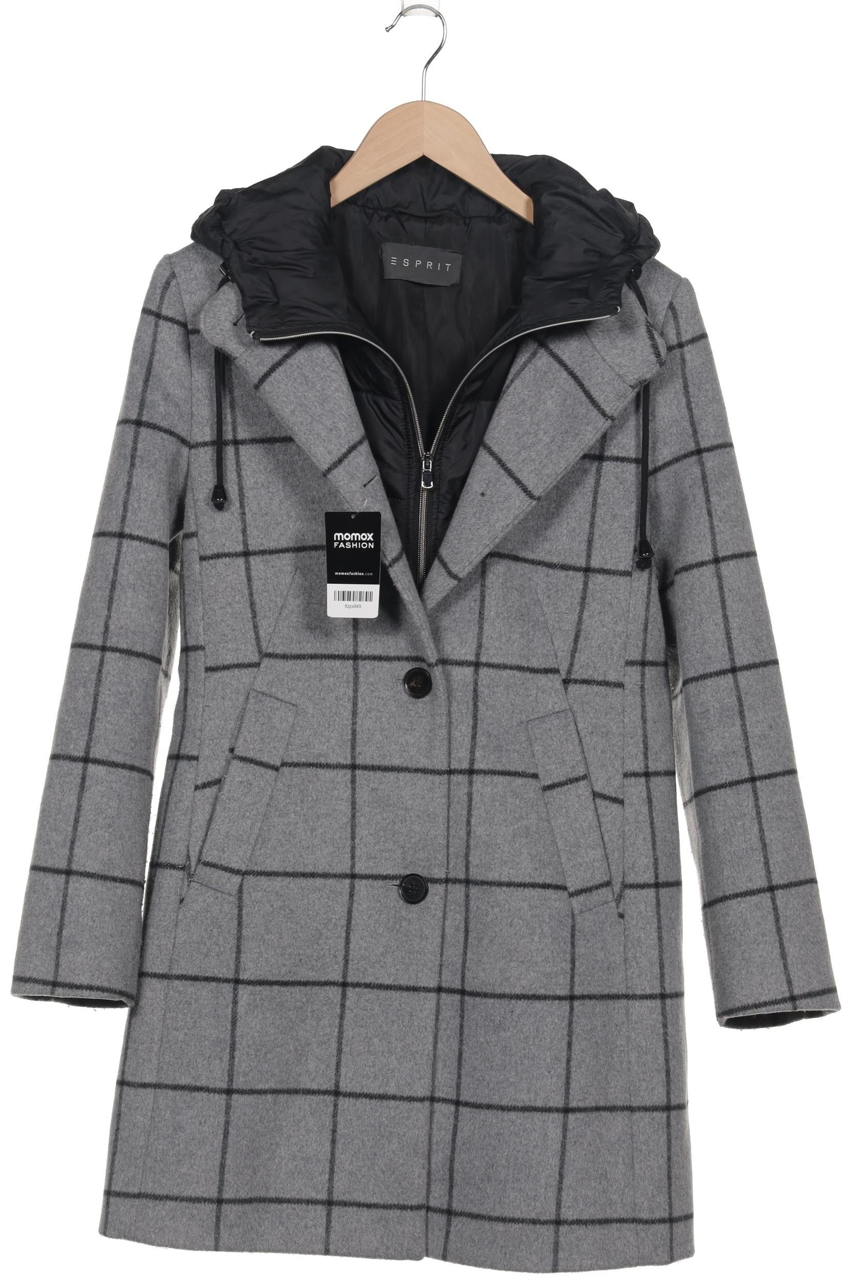 

Esprit Damen Mantel, grau, Gr. 38