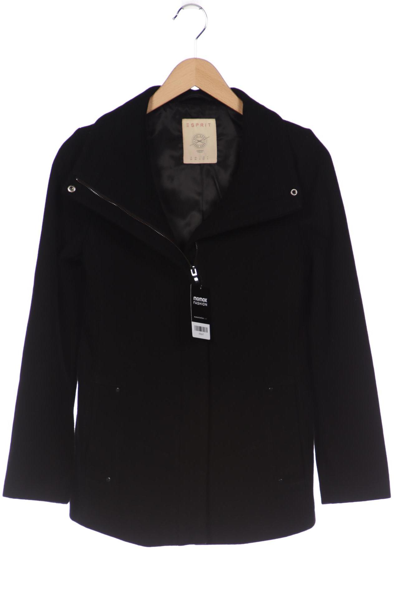 

Esprit Damen Mantel, schwarz, Gr. 34