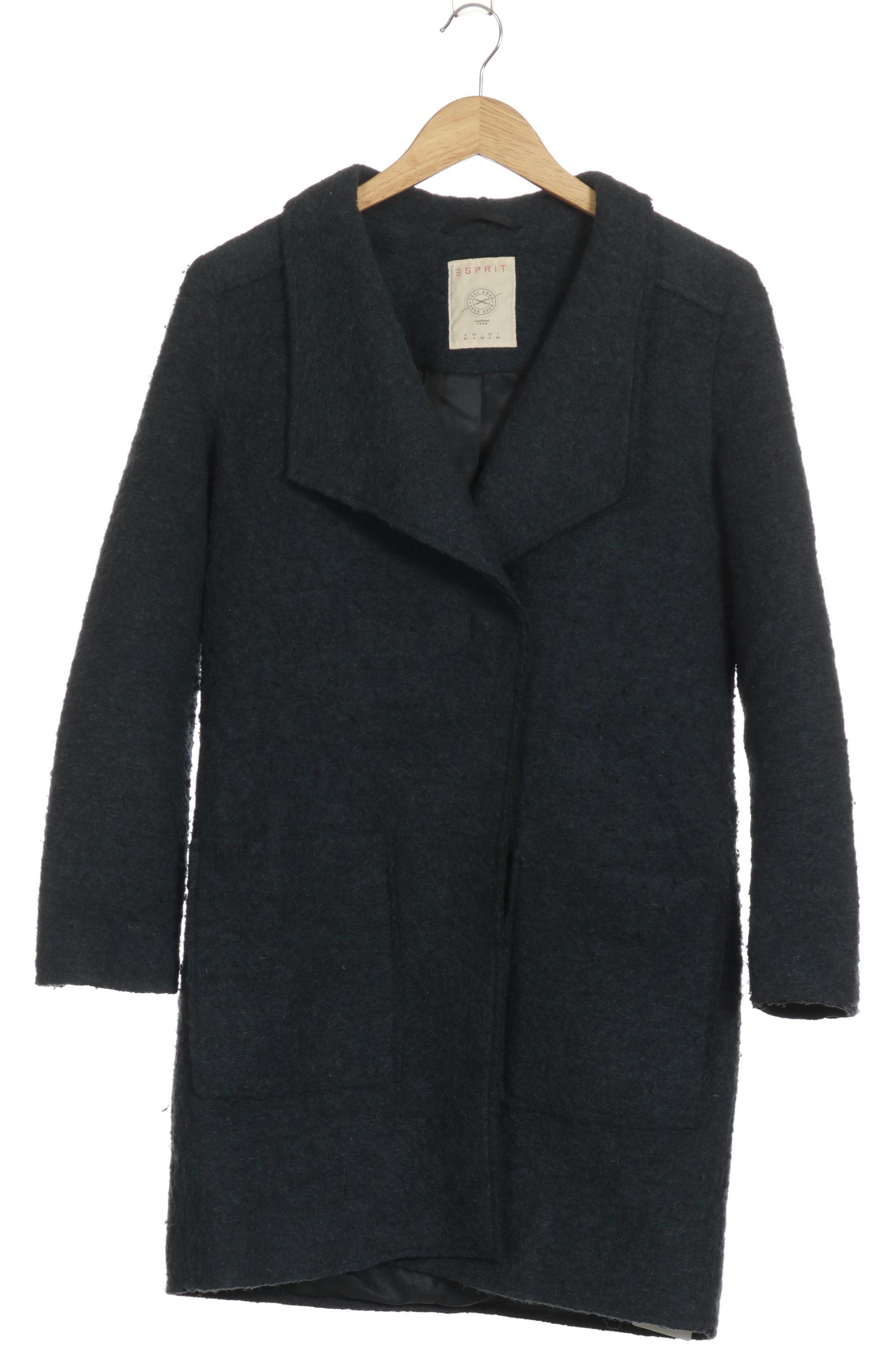 

Esprit Damen Mantel, blau, Gr. 34