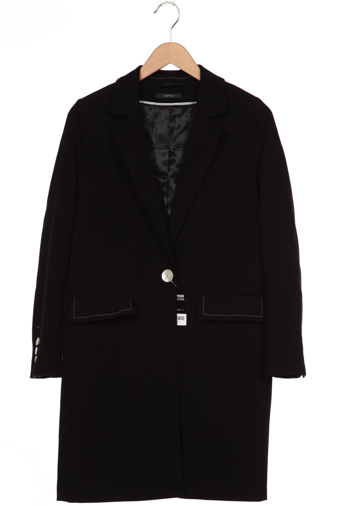 

Esprit Damen Mantel, schwarz, Gr. 34