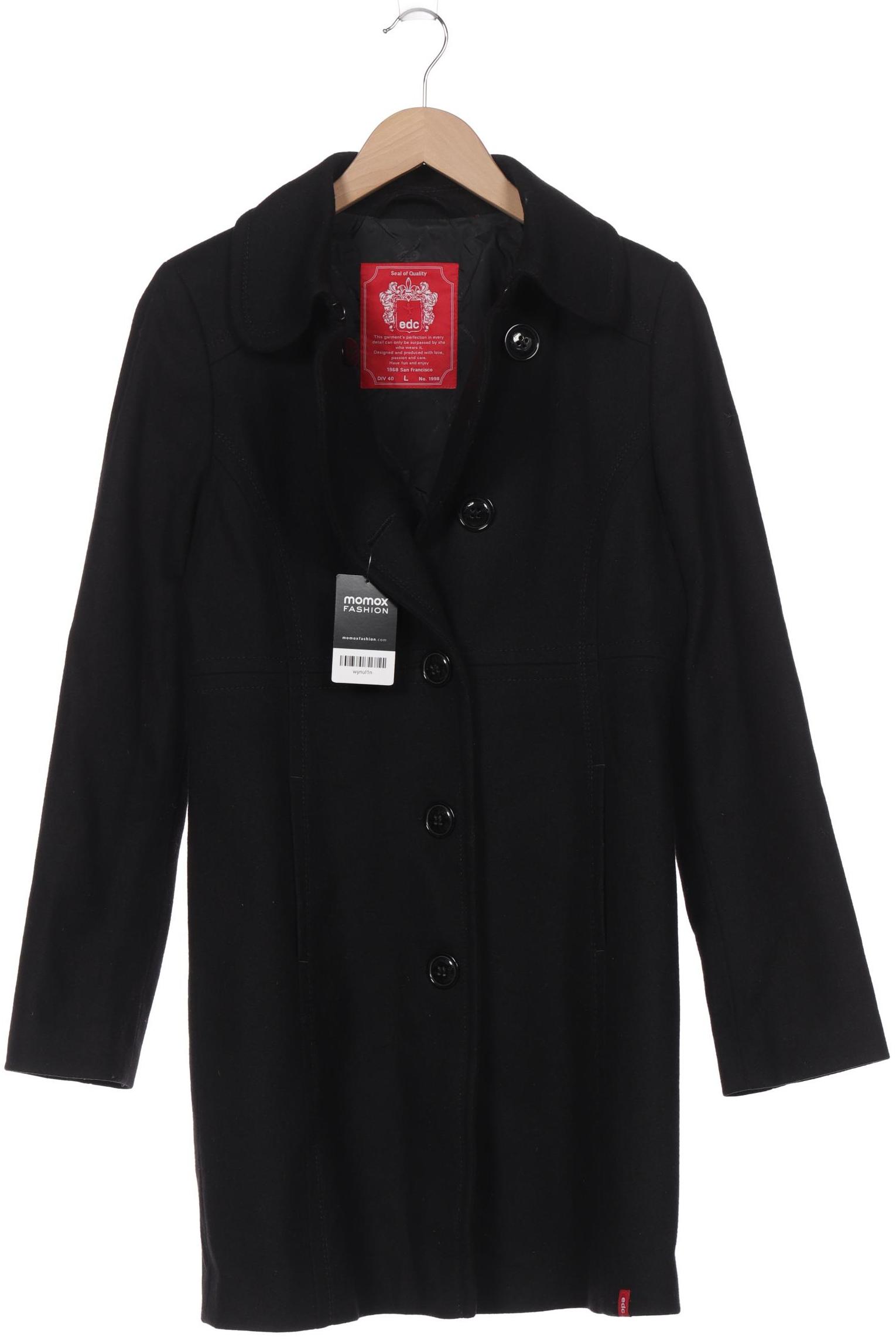 

Esprit Damen Mantel, schwarz, Gr. 42
