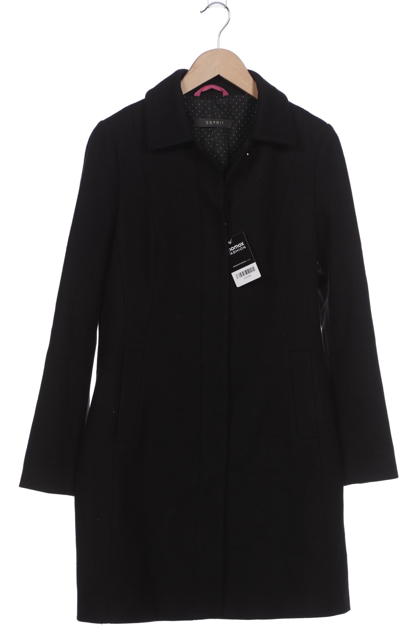 

Esprit Damen Mantel, schwarz, Gr. 38