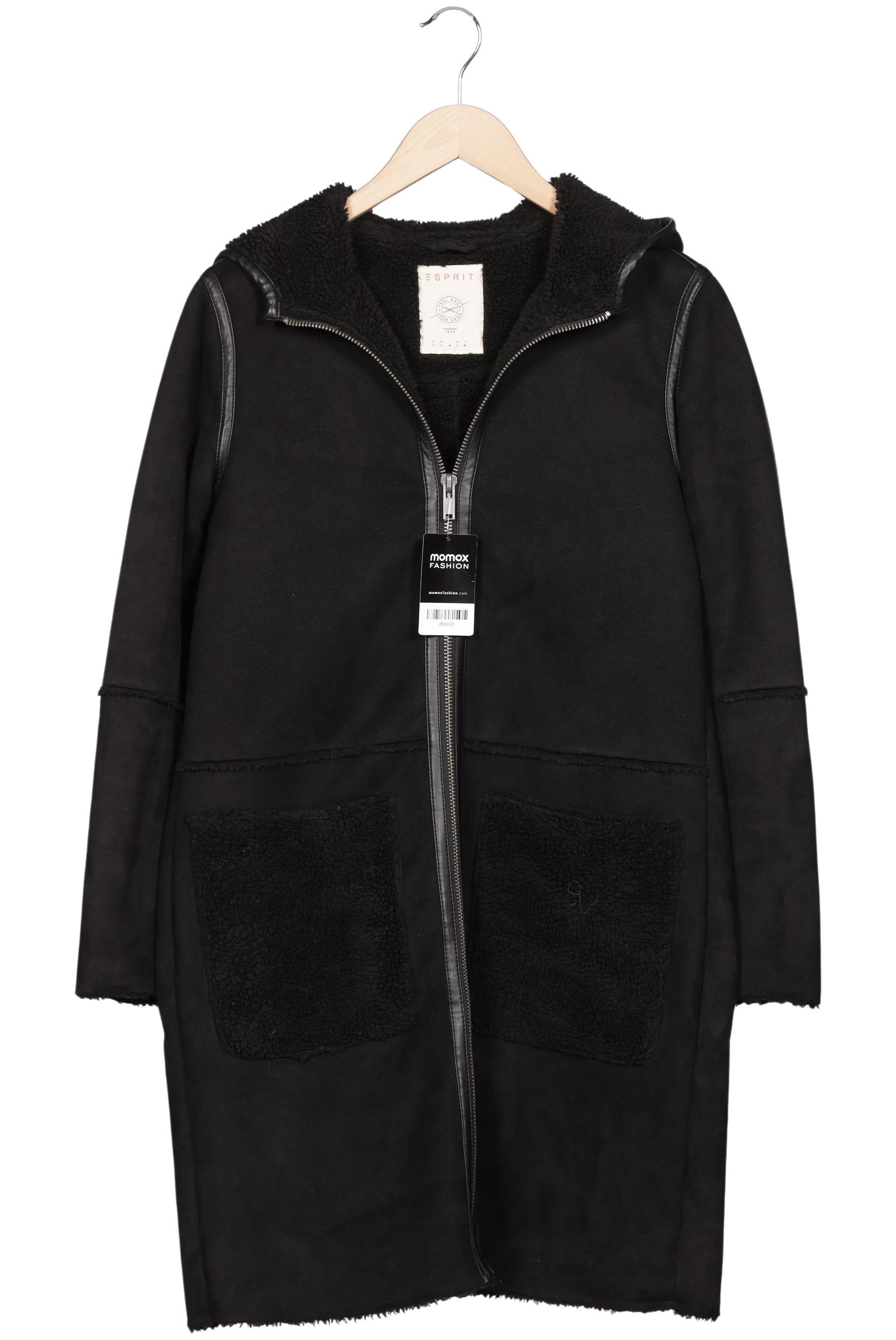 

Esprit Damen Mantel, schwarz, Gr. 36