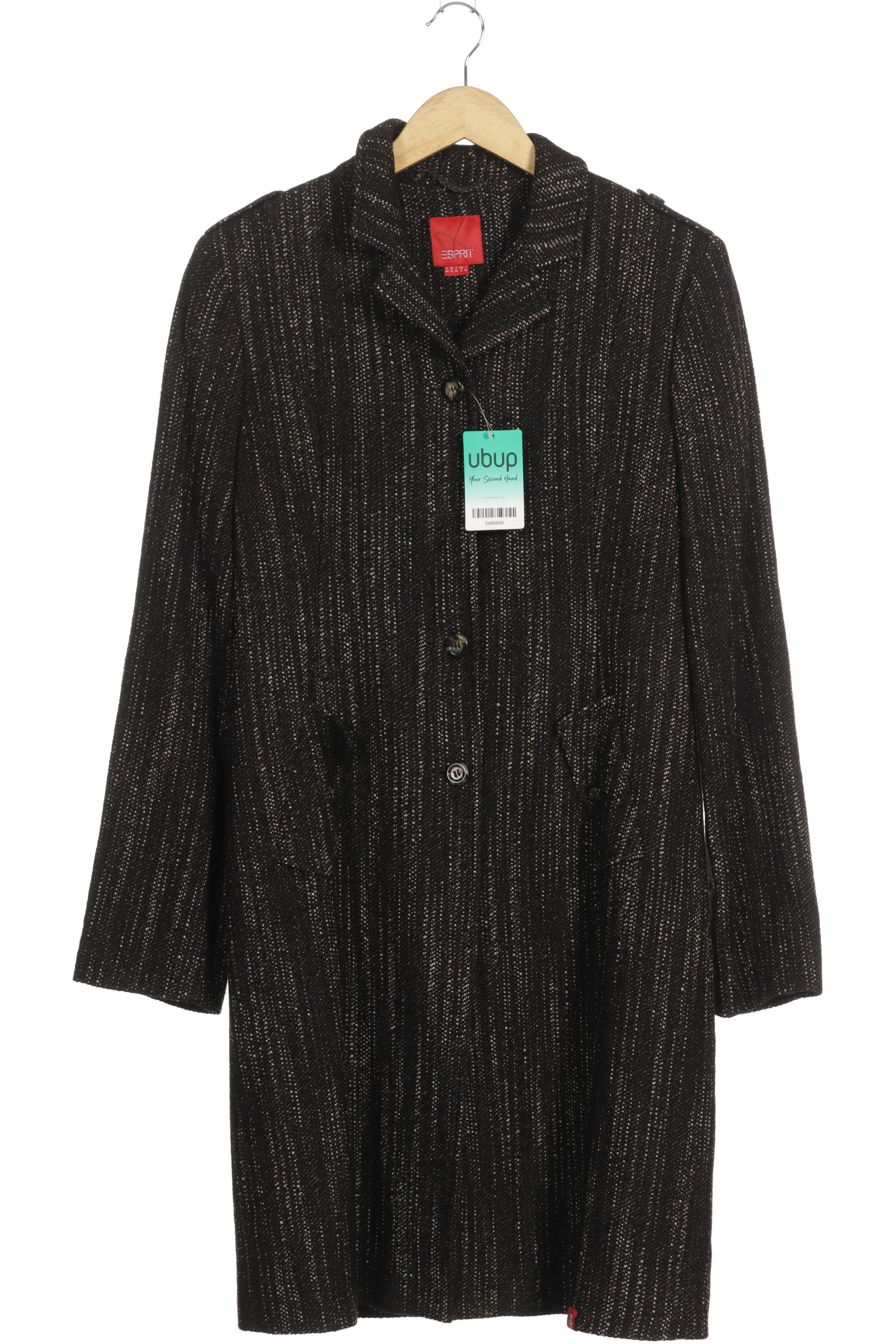 

Esprit Damen Mantel, schwarz, Gr. 38