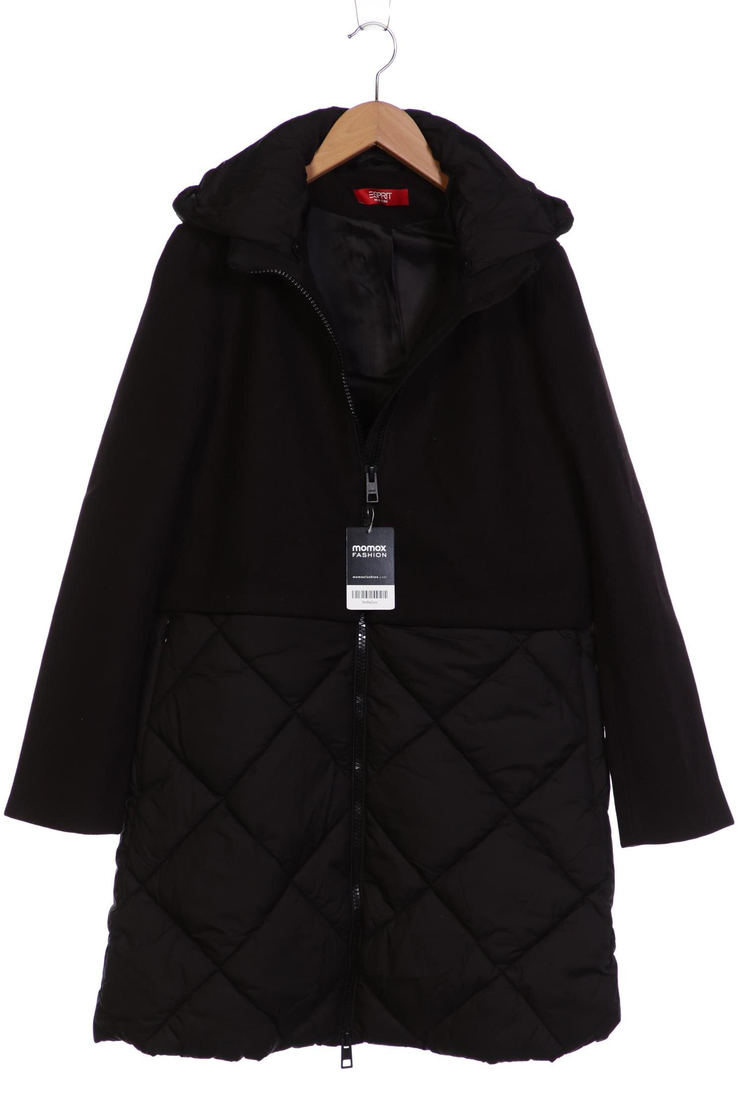 

Esprit Damen Mantel, schwarz, Gr. 38