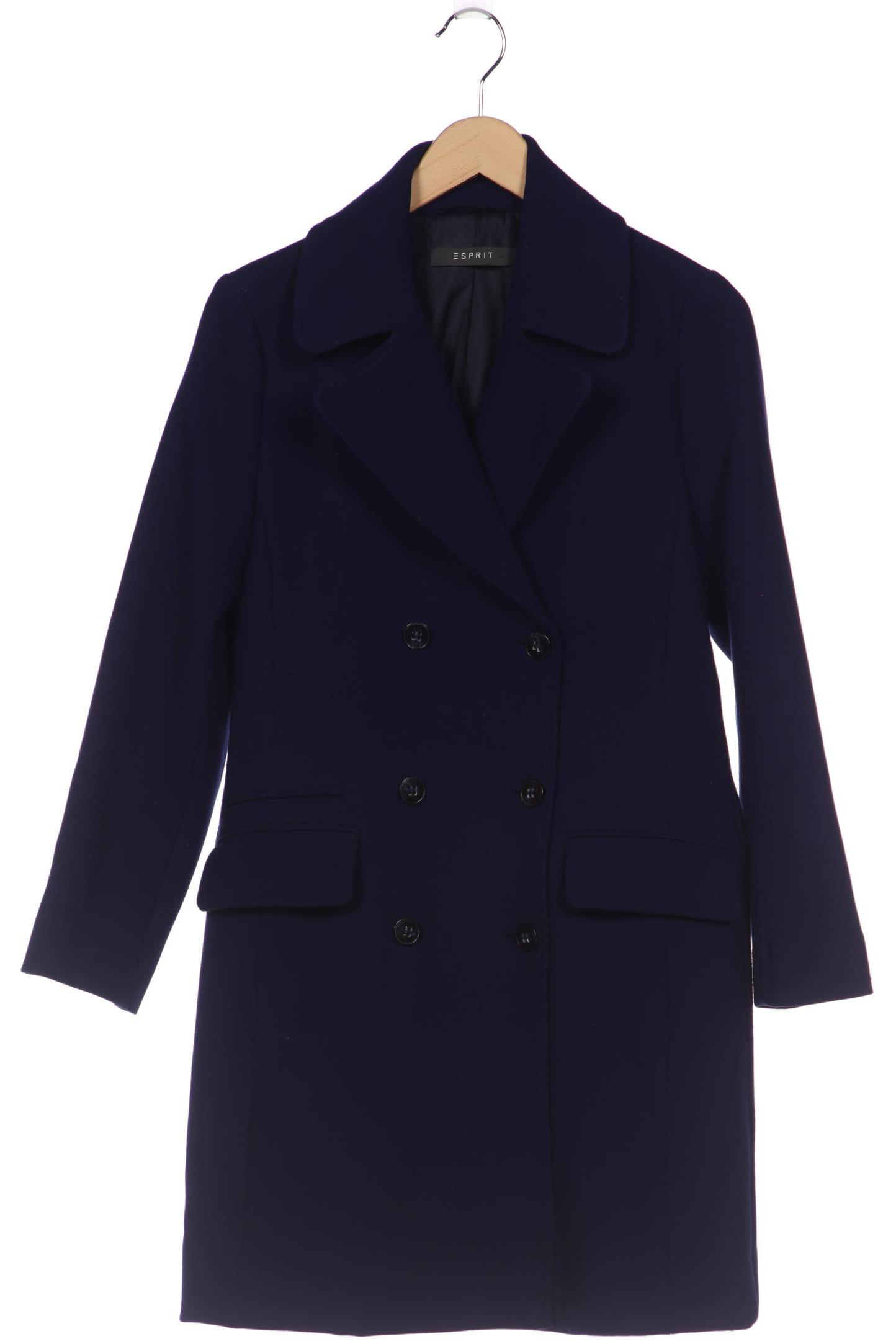 

Esprit Damen Mantel, marineblau, Gr. 36
