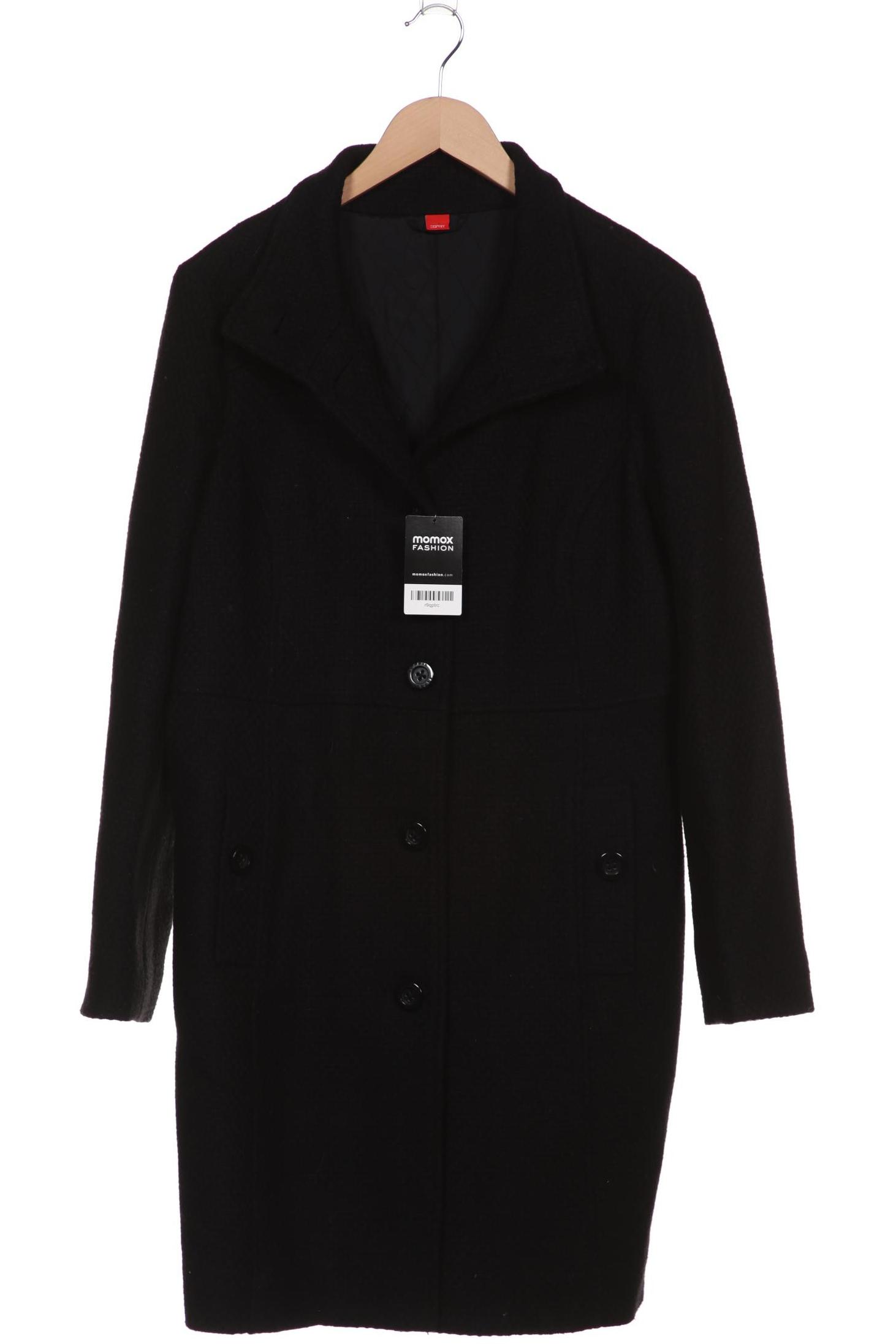 

Esprit Damen Mantel, schwarz, Gr. 42