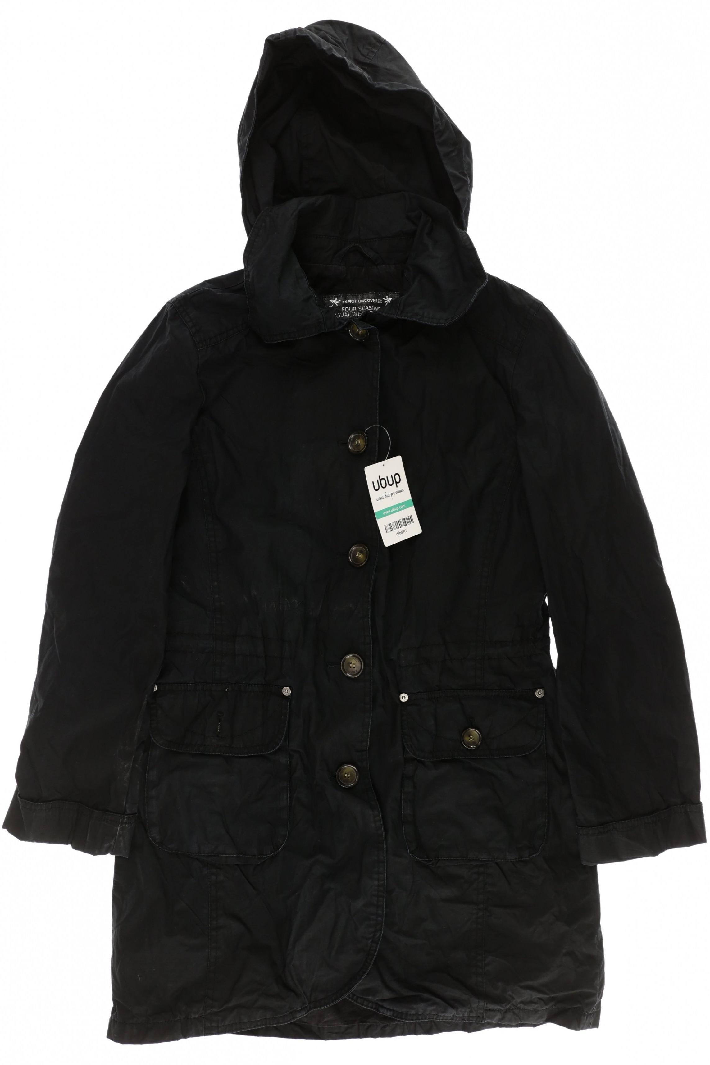 

Esprit Damen Mantel, schwarz, Gr. 38