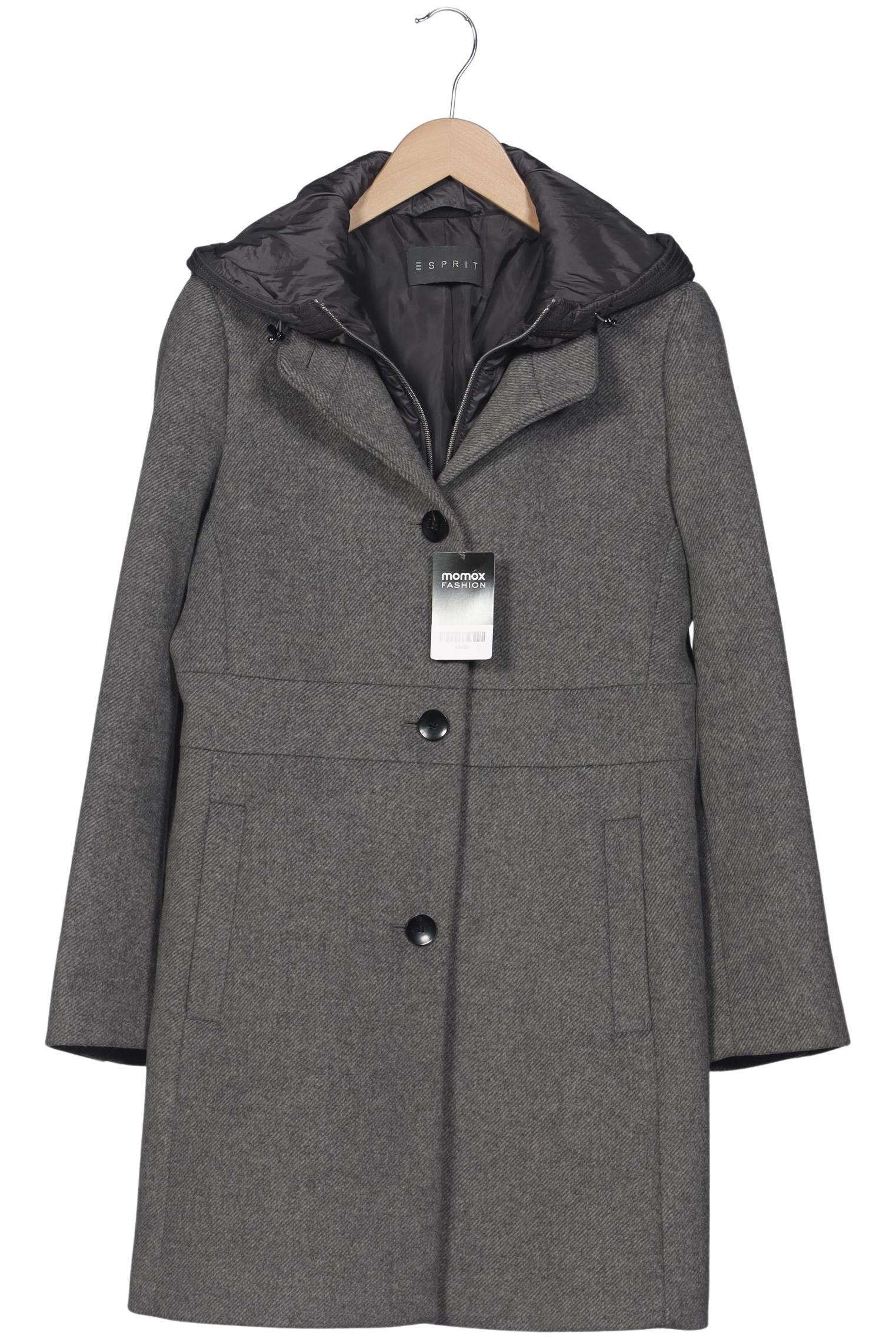 

Esprit Damen Mantel, grau, Gr. 38
