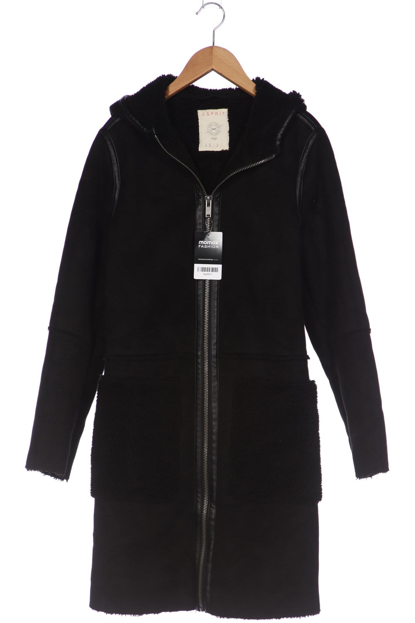 

Esprit Damen Mantel, schwarz, Gr. 38