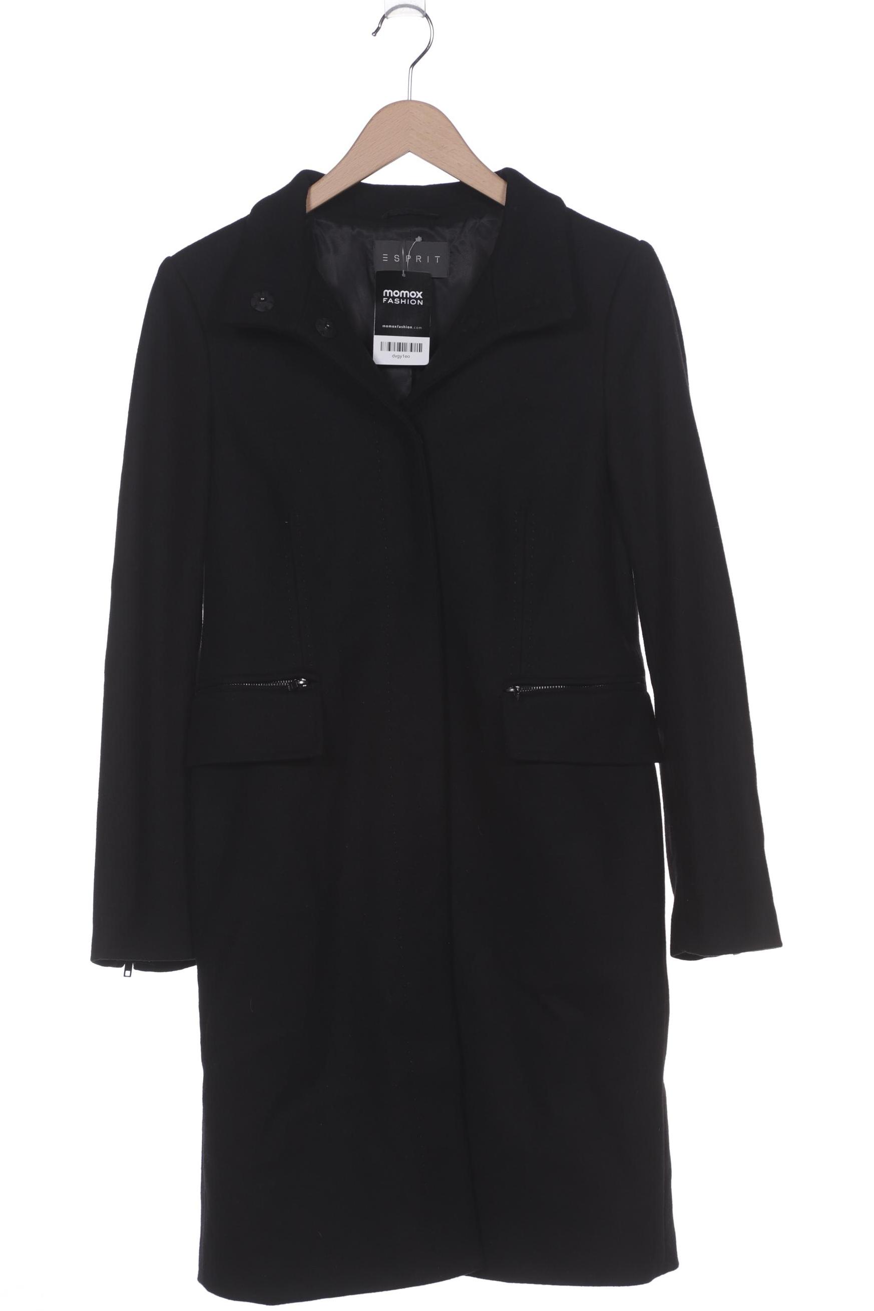 

Esprit Damen Mantel, schwarz, Gr. 38