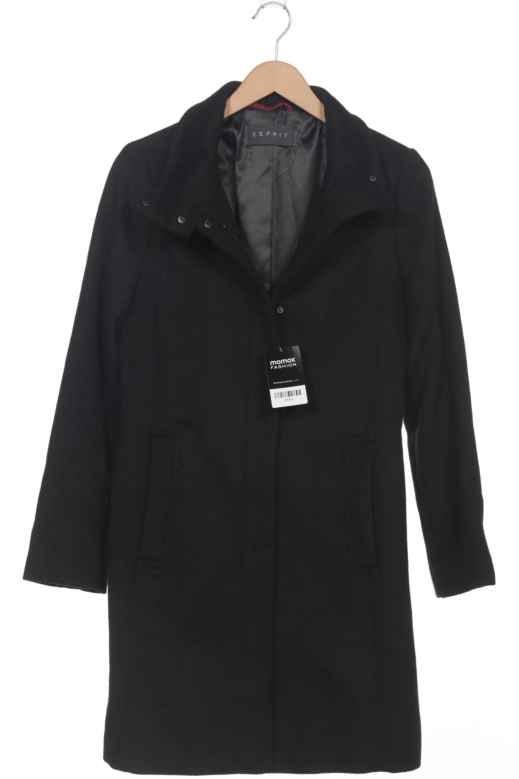 

Esprit Damen Mantel, schwarz, Gr. 36