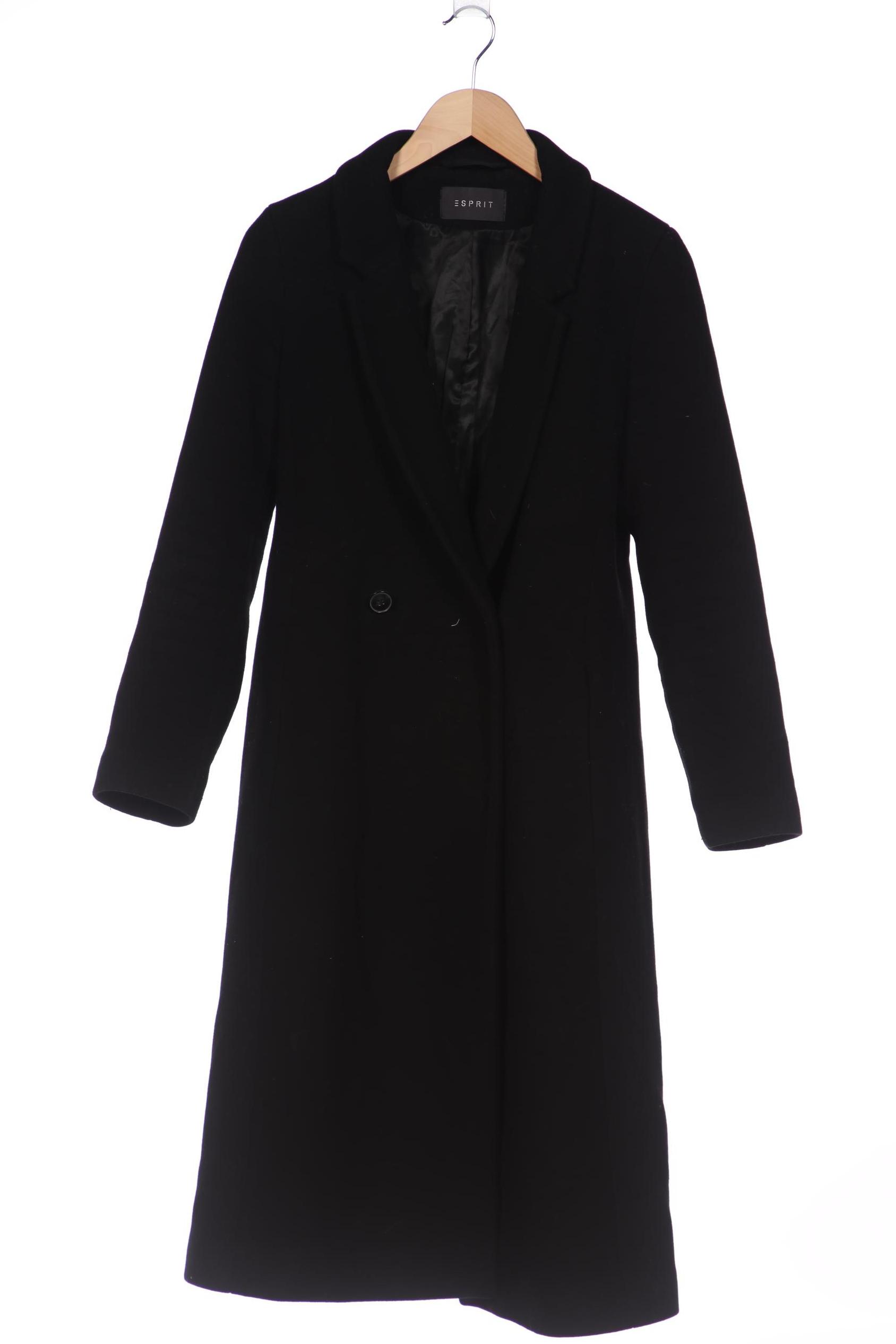 

Esprit Damen Mantel, schwarz, Gr. 36