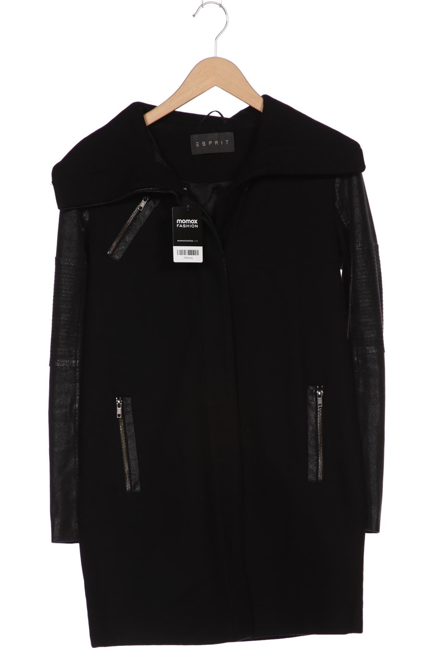 

Esprit Damen Mantel, schwarz, Gr. 36