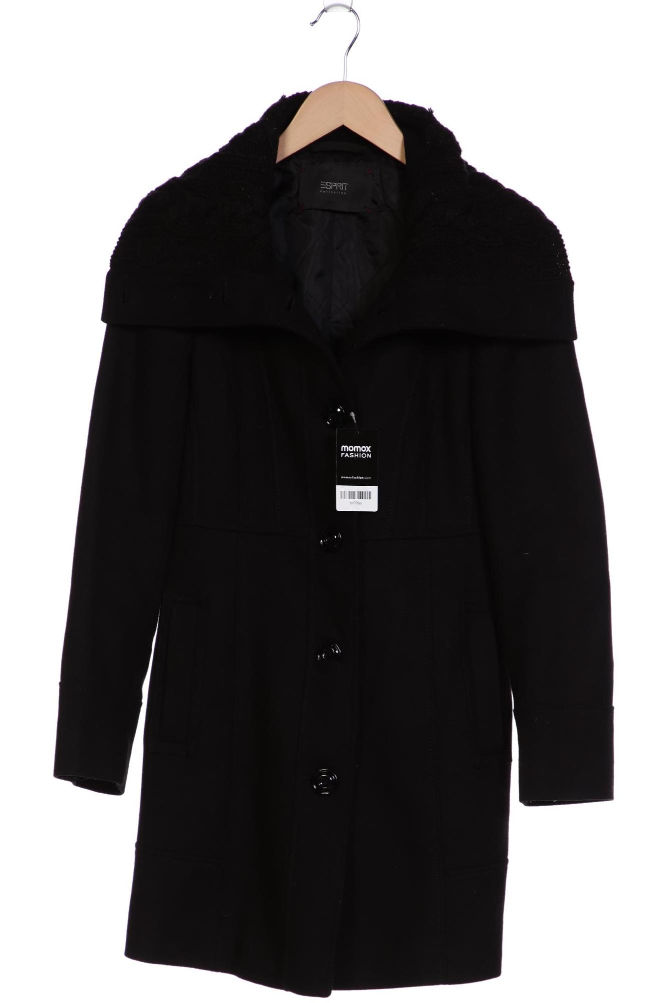 

Esprit Damen Mantel, schwarz, Gr. 36