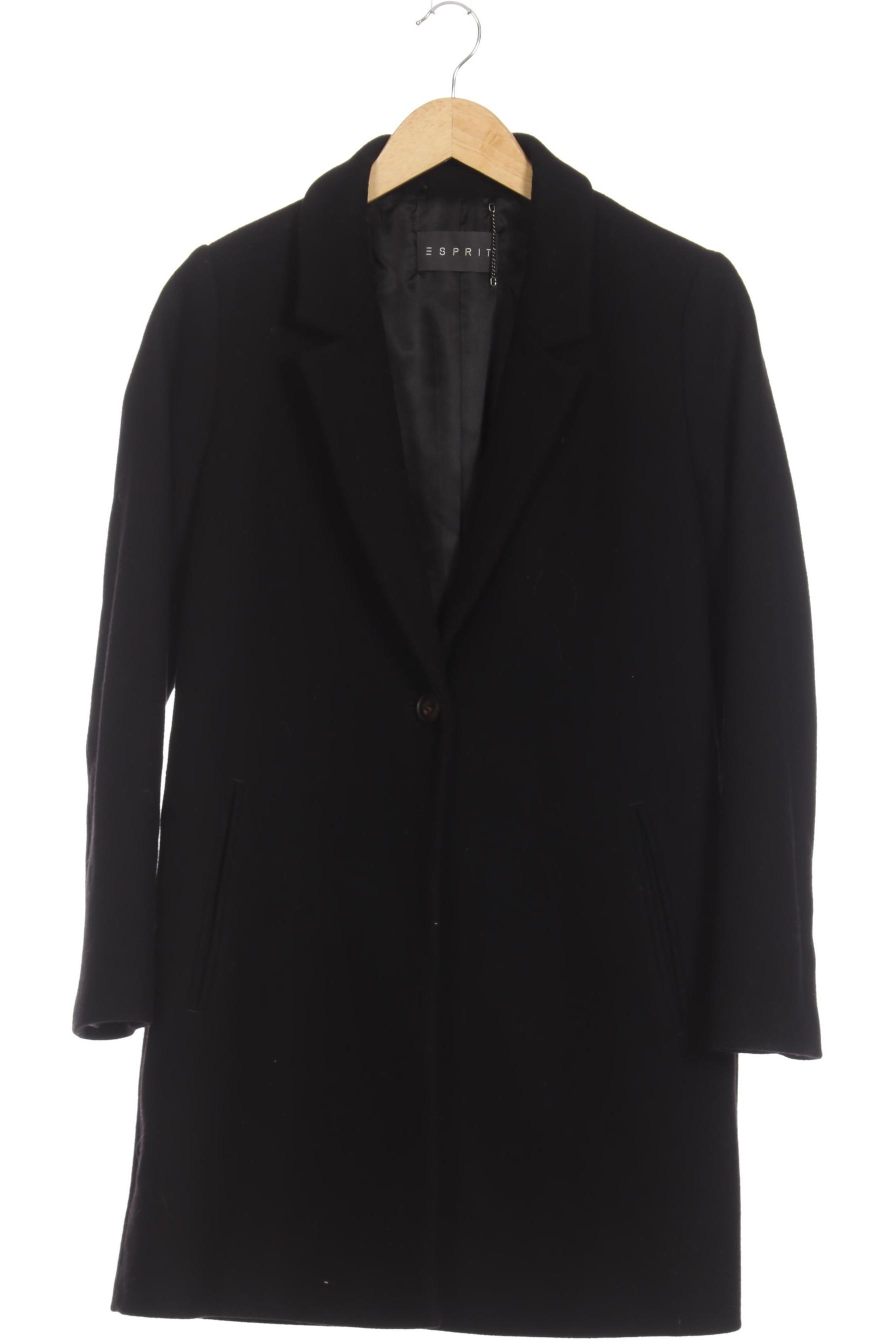 

Esprit Damen Mantel, schwarz, Gr. 38