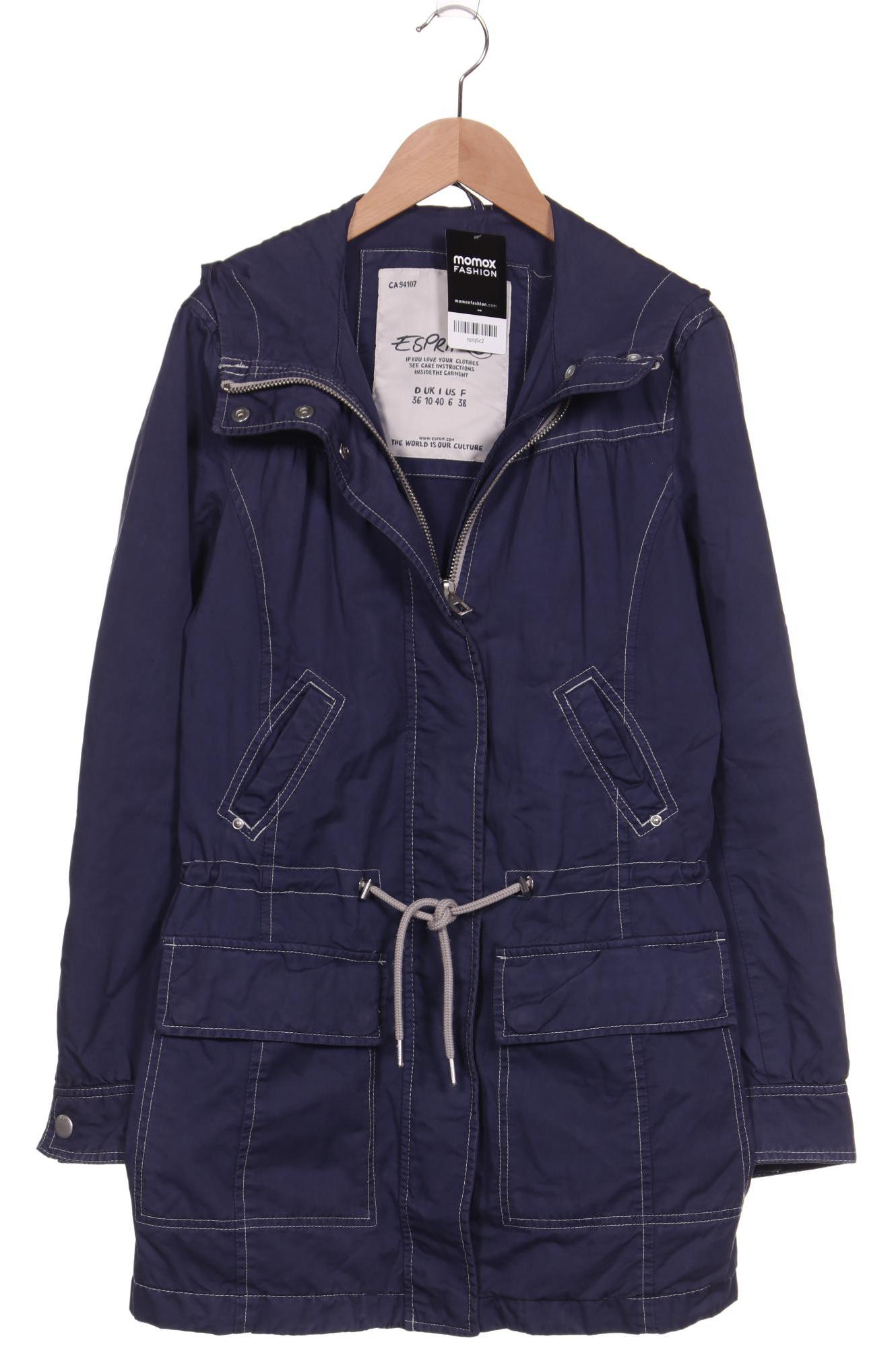 

Esprit Damen Mantel, blau, Gr. 36