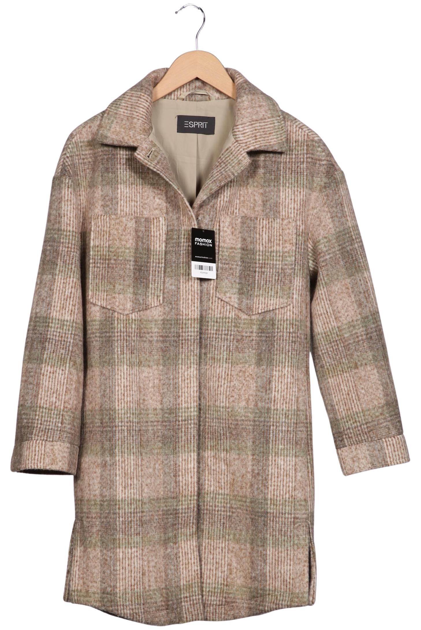 

Esprit Damen Mantel, beige, Gr. 34