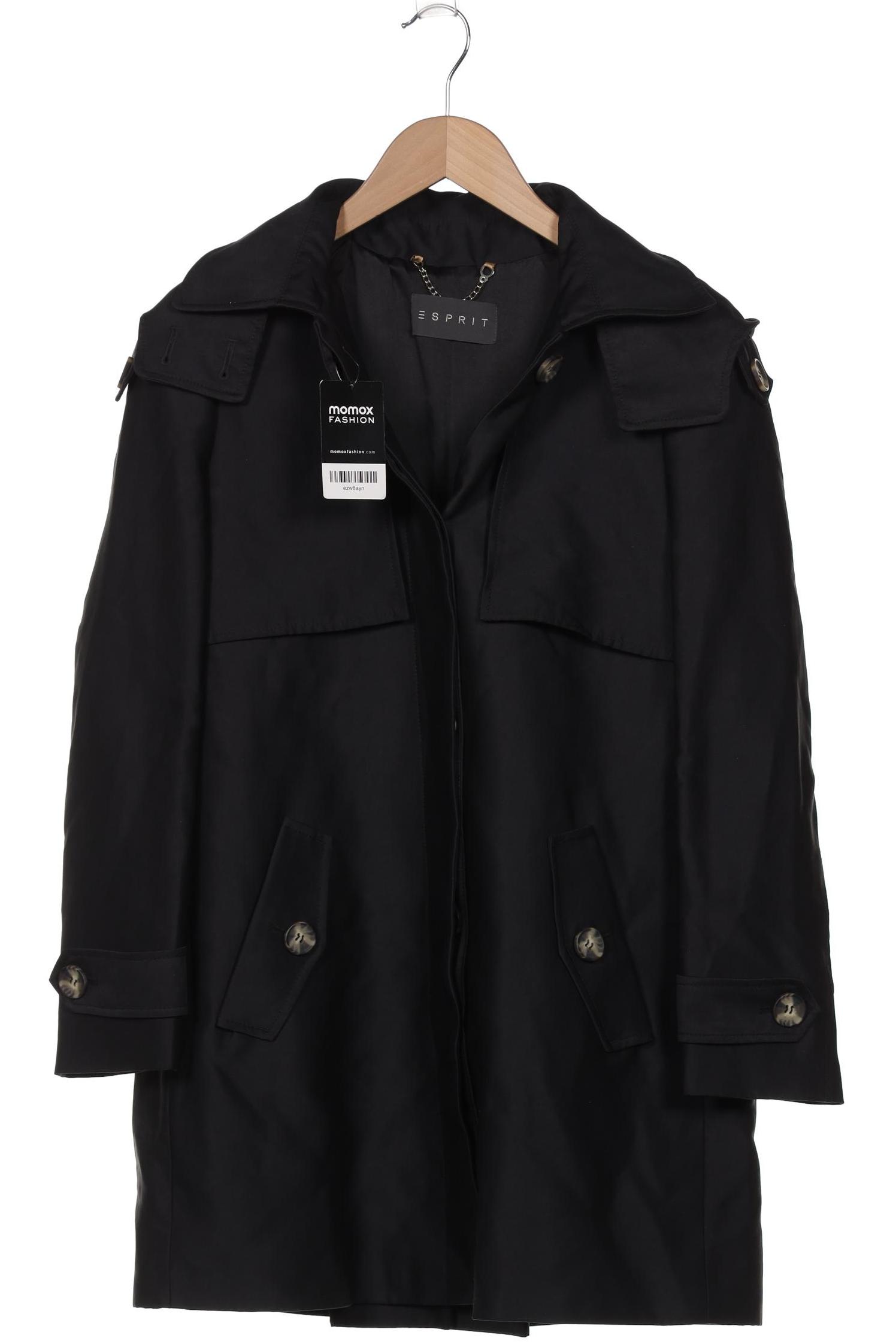 

Esprit Damen Mantel, schwarz, Gr. 36