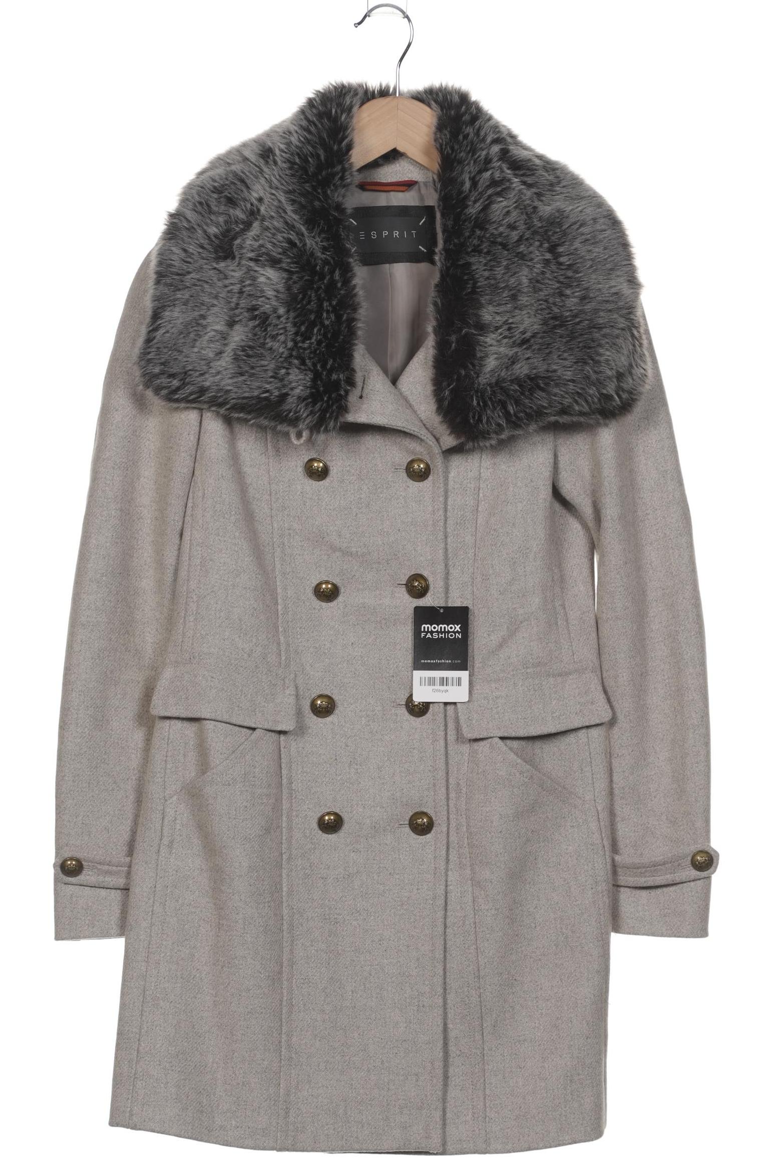 

Esprit Damen Mantel, grau, Gr. 34