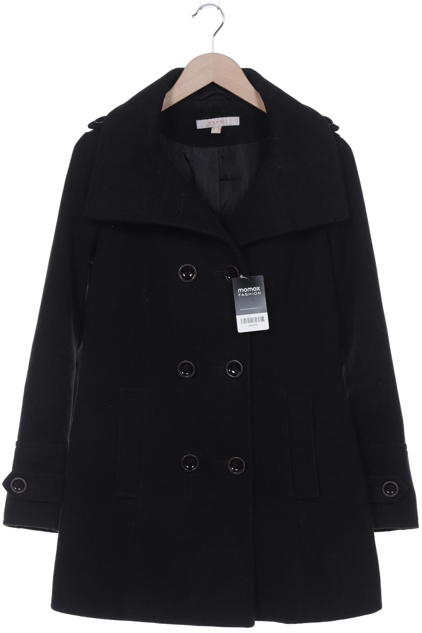 

Esprit Damen Mantel, schwarz, Gr. 38