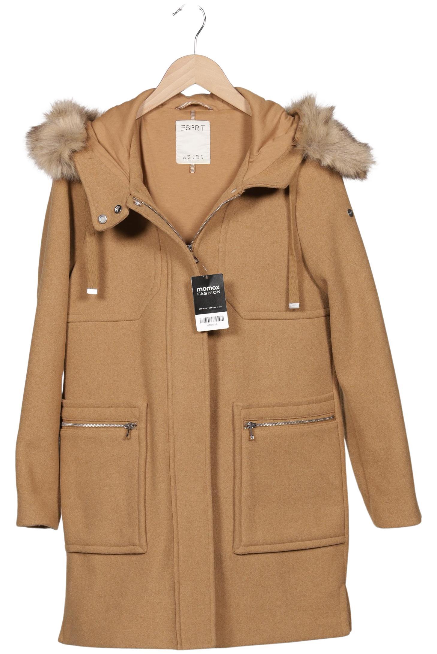 

Esprit Damen Mantel, beige, Gr. 34