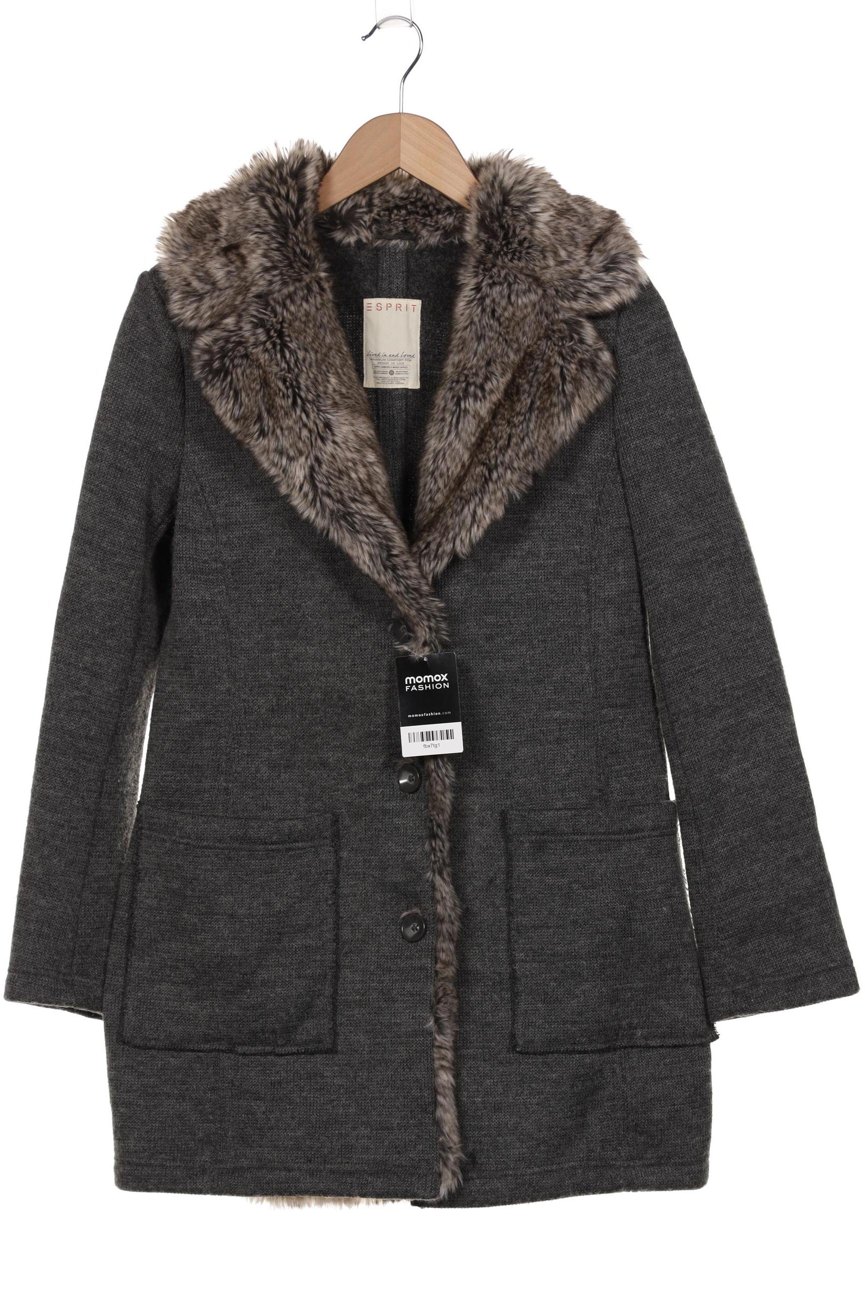 

Esprit Damen Mantel, grau, Gr. 38