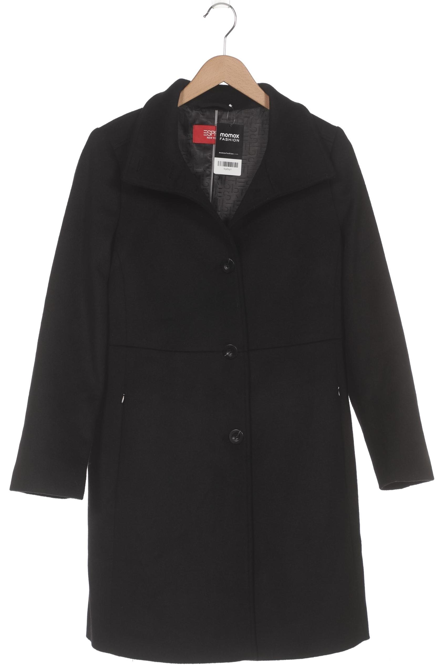

Esprit Damen Mantel, schwarz, Gr. 38