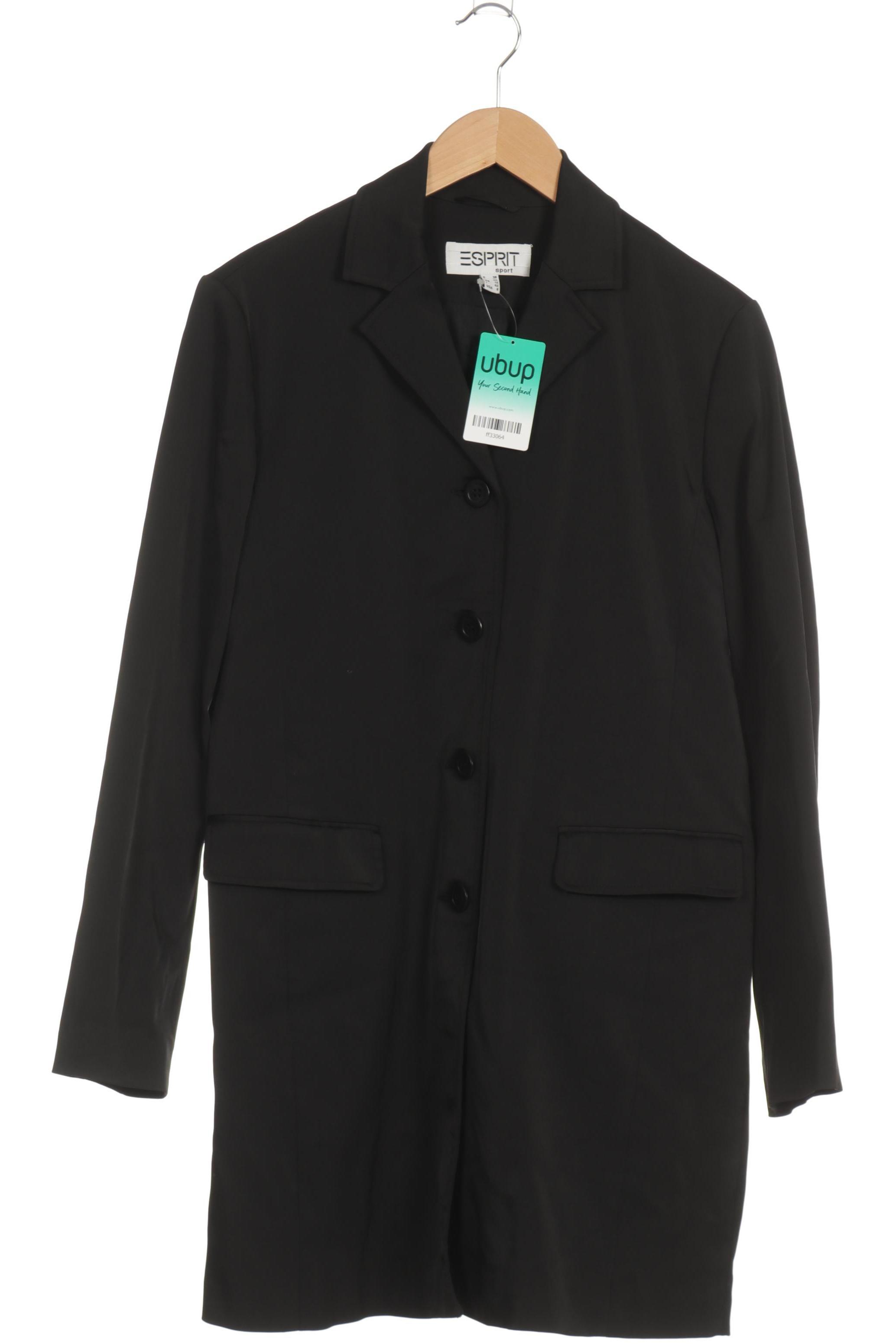 

Esprit Damen Mantel, schwarz, Gr. 38