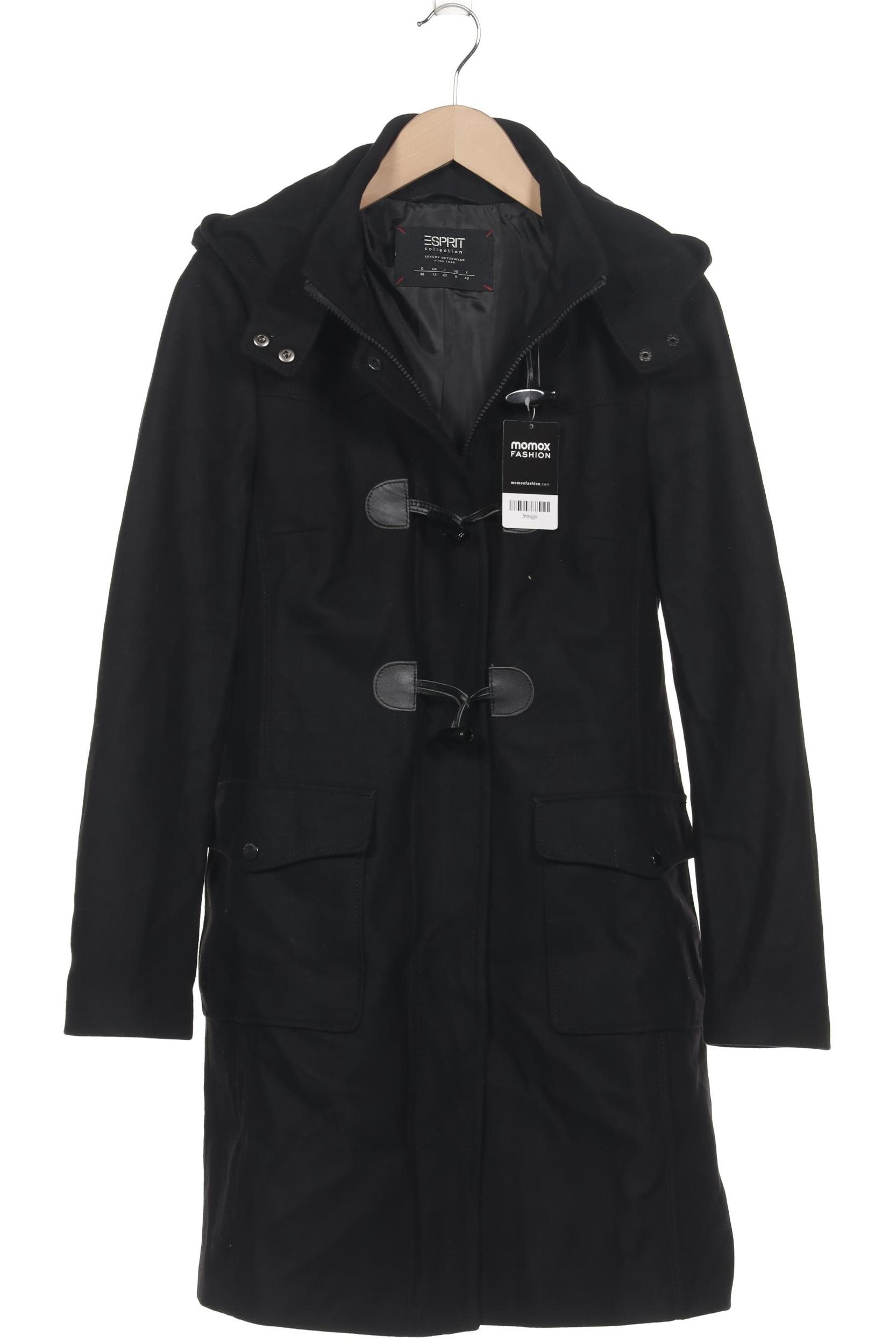 

Esprit Damen Mantel, schwarz, Gr. 38
