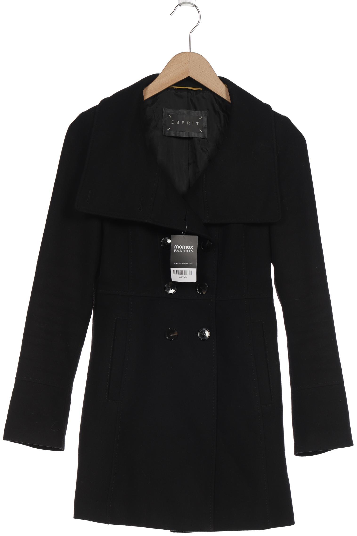 

Esprit Damen Mantel, schwarz, Gr. 32