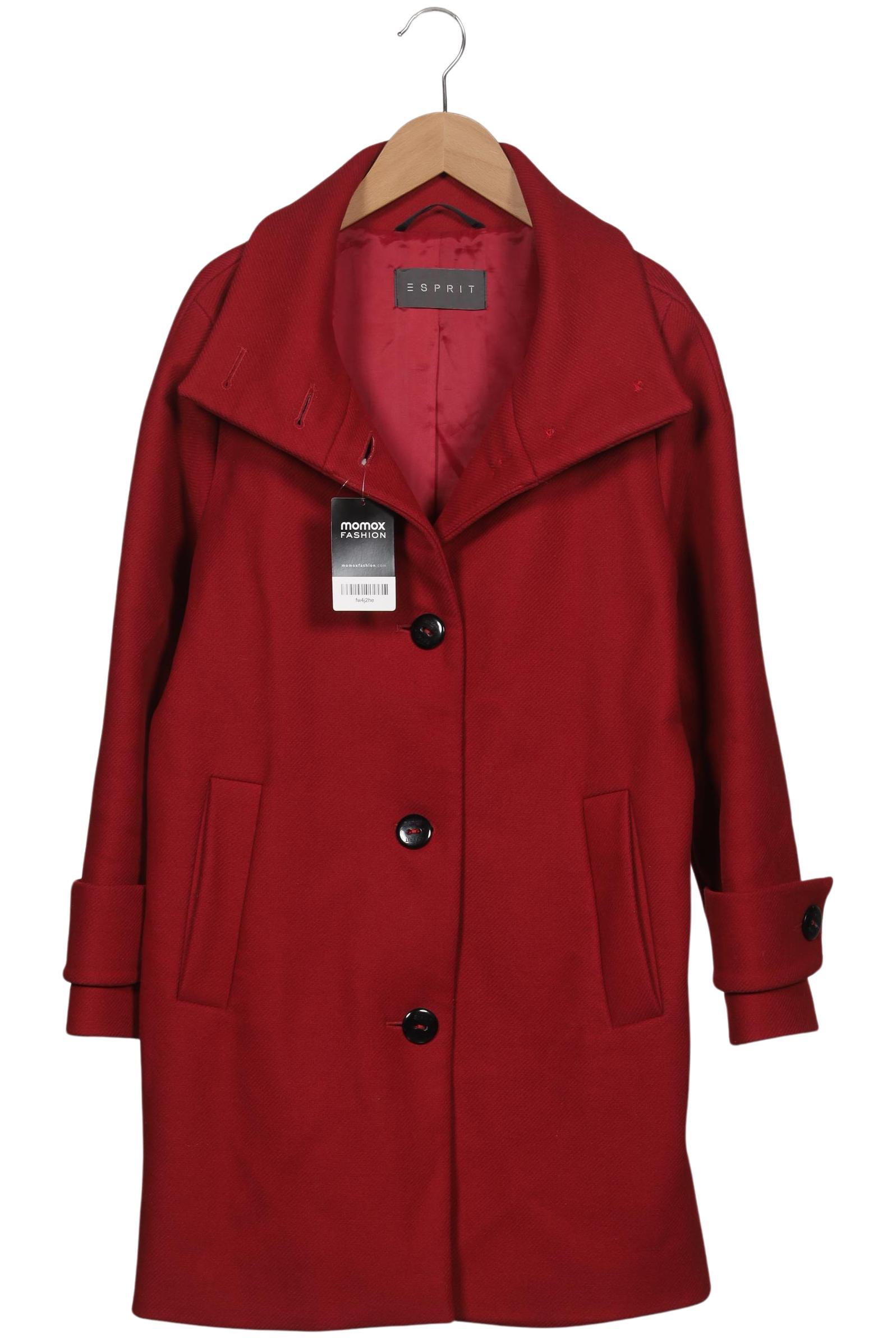 

Esprit Damen Mantel, rot, Gr. 34