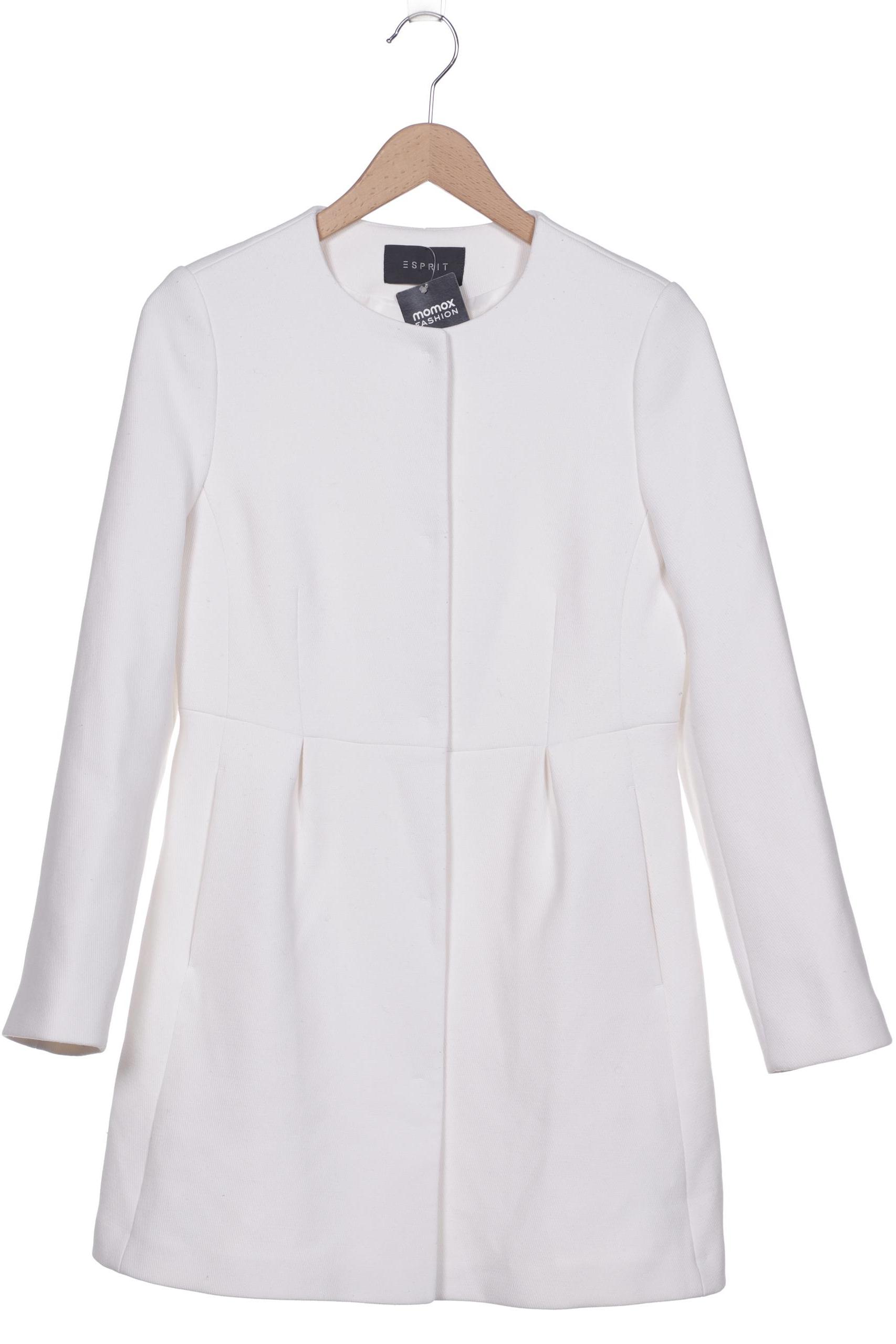 

Esprit Damen Mantel, weiß, Gr. 36