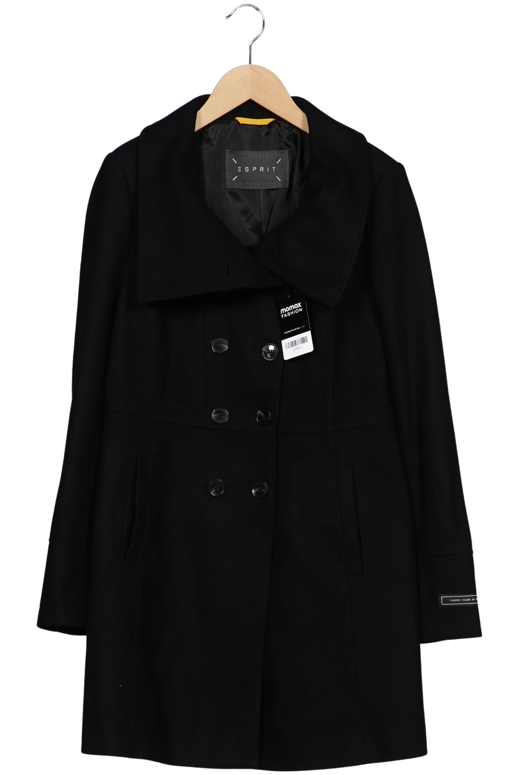 

Esprit Damen Mantel, schwarz, Gr. 38