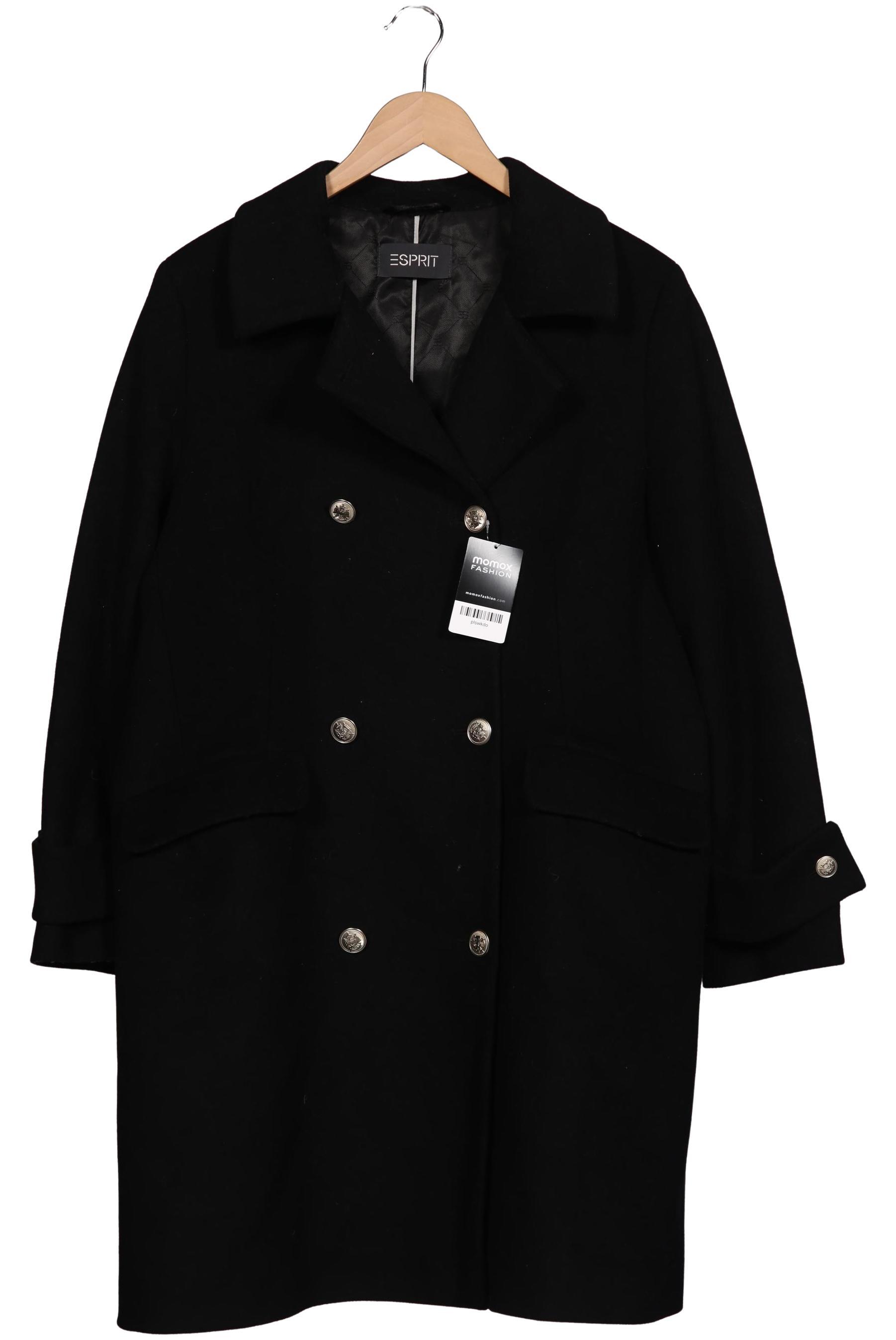 

Esprit Damen Mantel, schwarz, Gr. 44