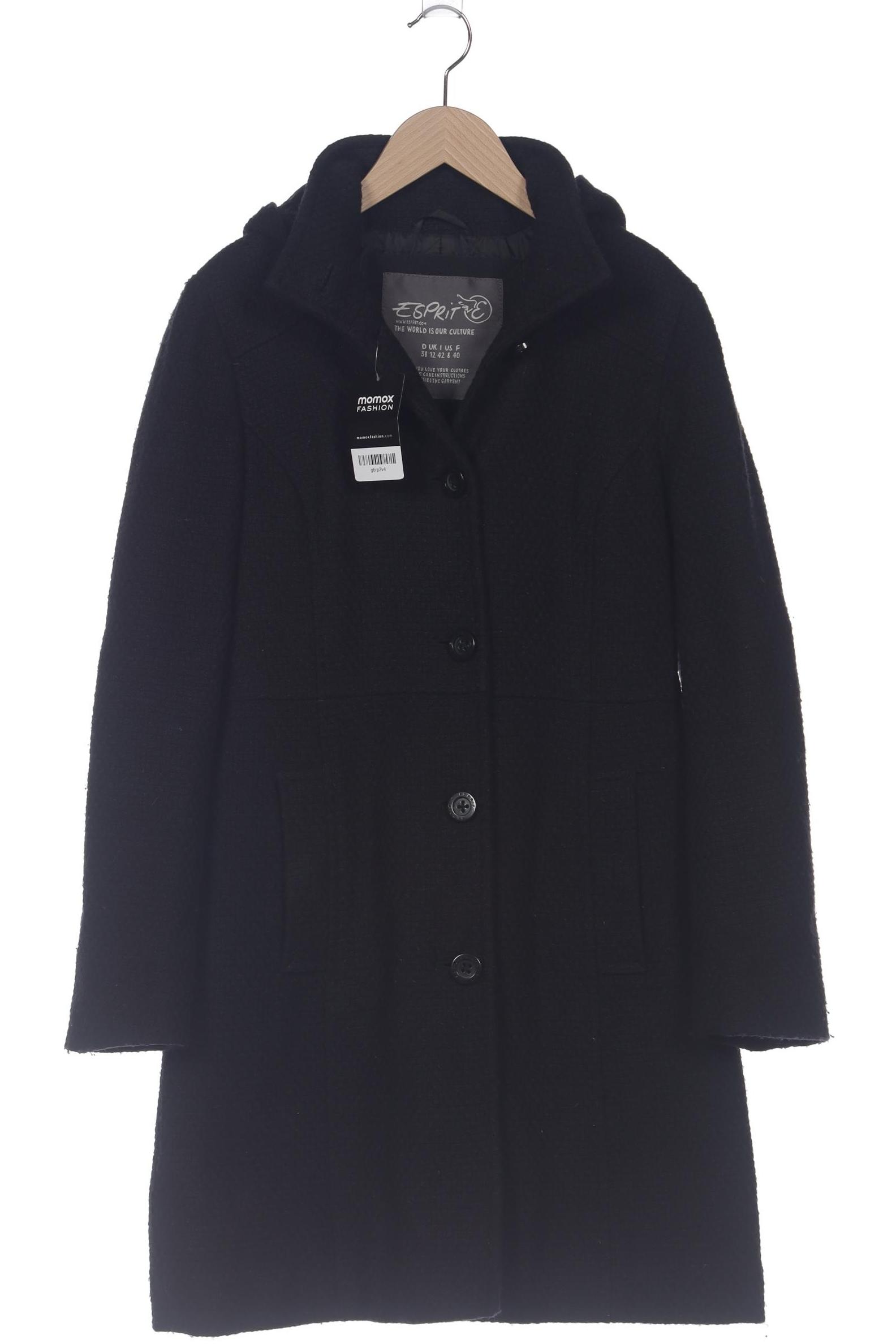 

Esprit Damen Mantel, schwarz, Gr. 38