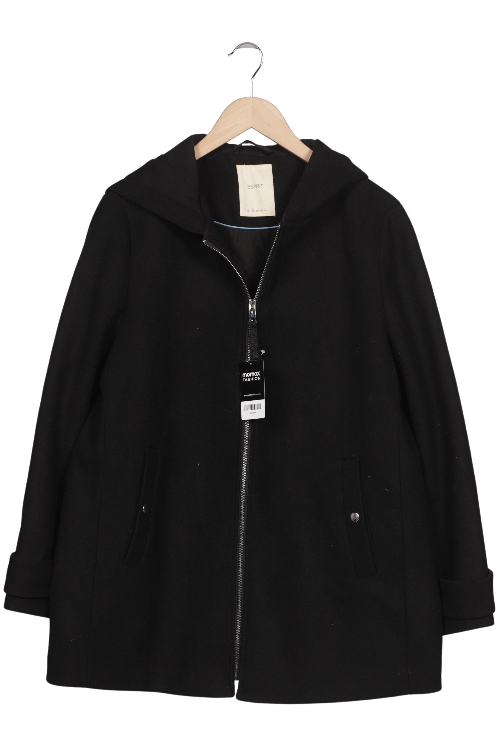 

Esprit Damen Mantel, schwarz, Gr. 46