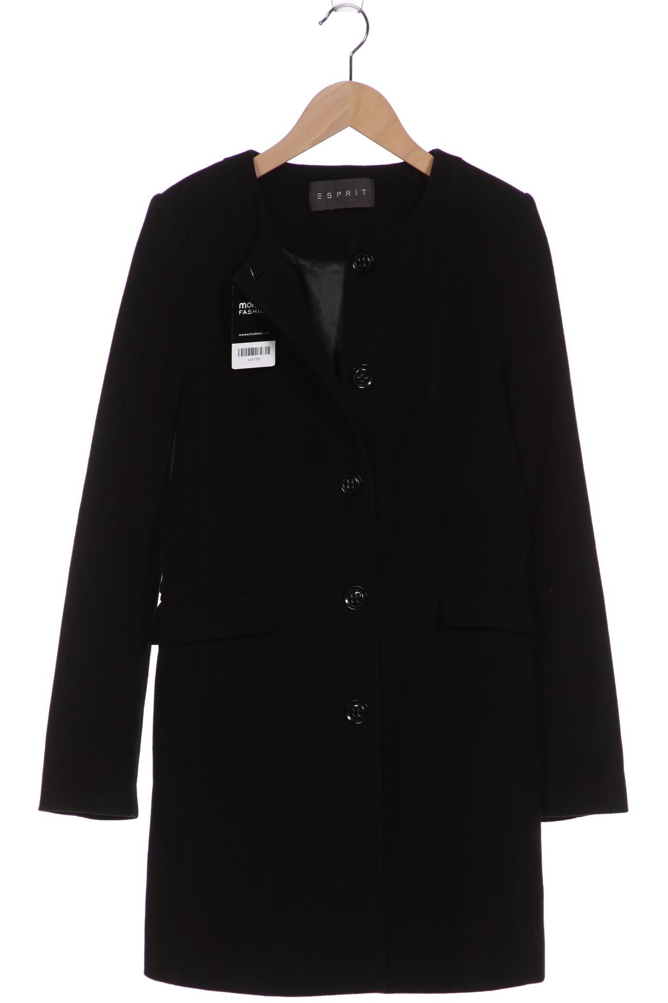 

Esprit Damen Mantel, schwarz, Gr. 36
