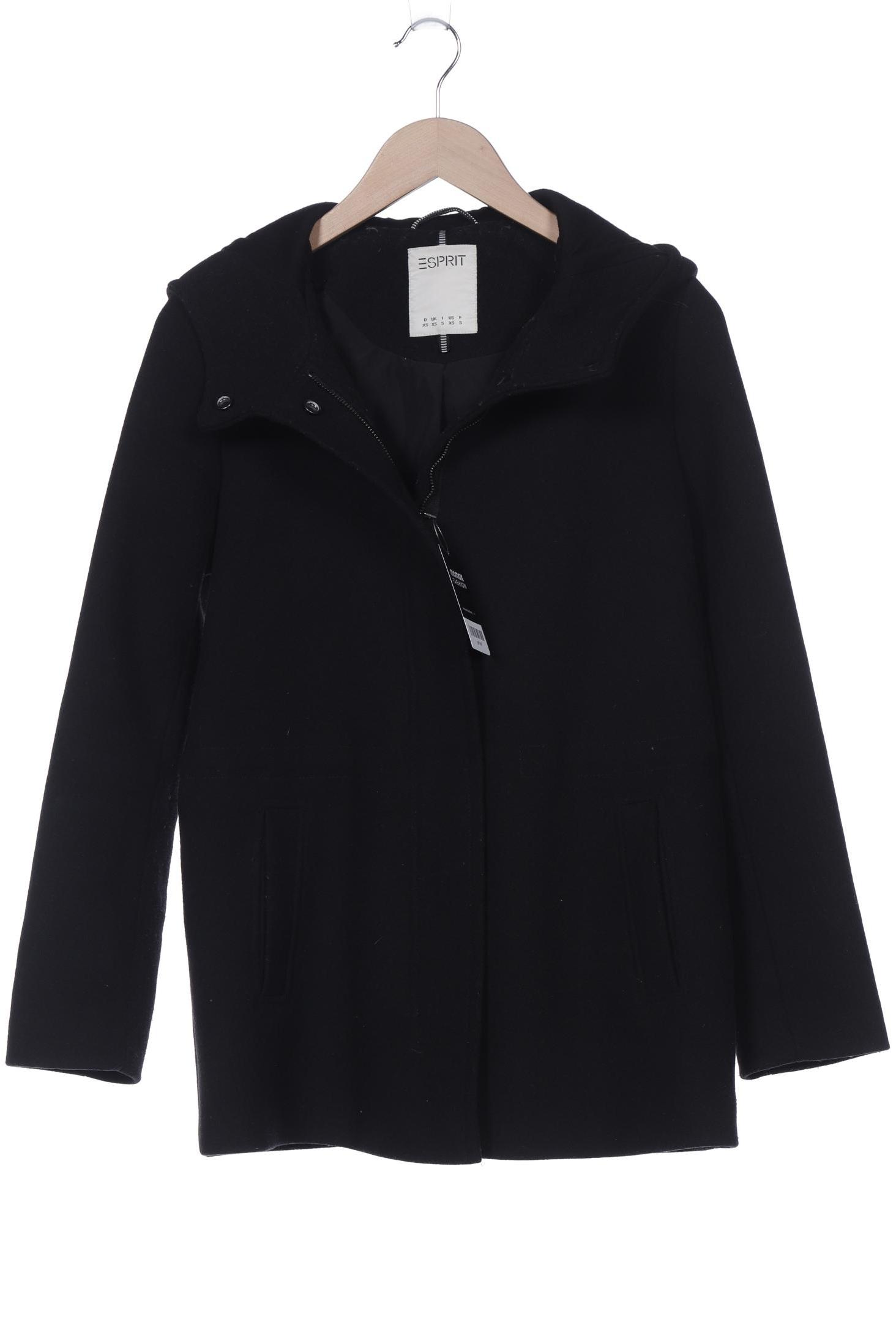 

Esprit Damen Mantel, schwarz, Gr. 34